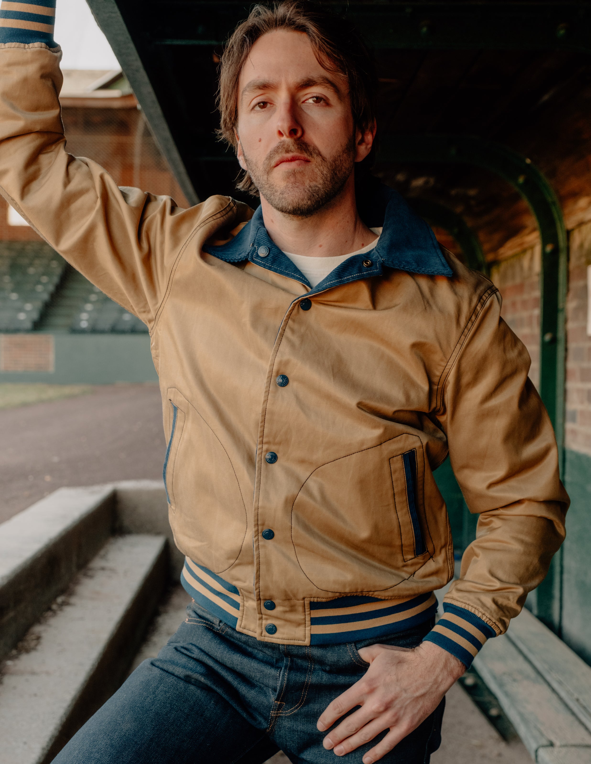 9504 - Nylon Reversible Baseball Jacket – Schott N.Y.C.