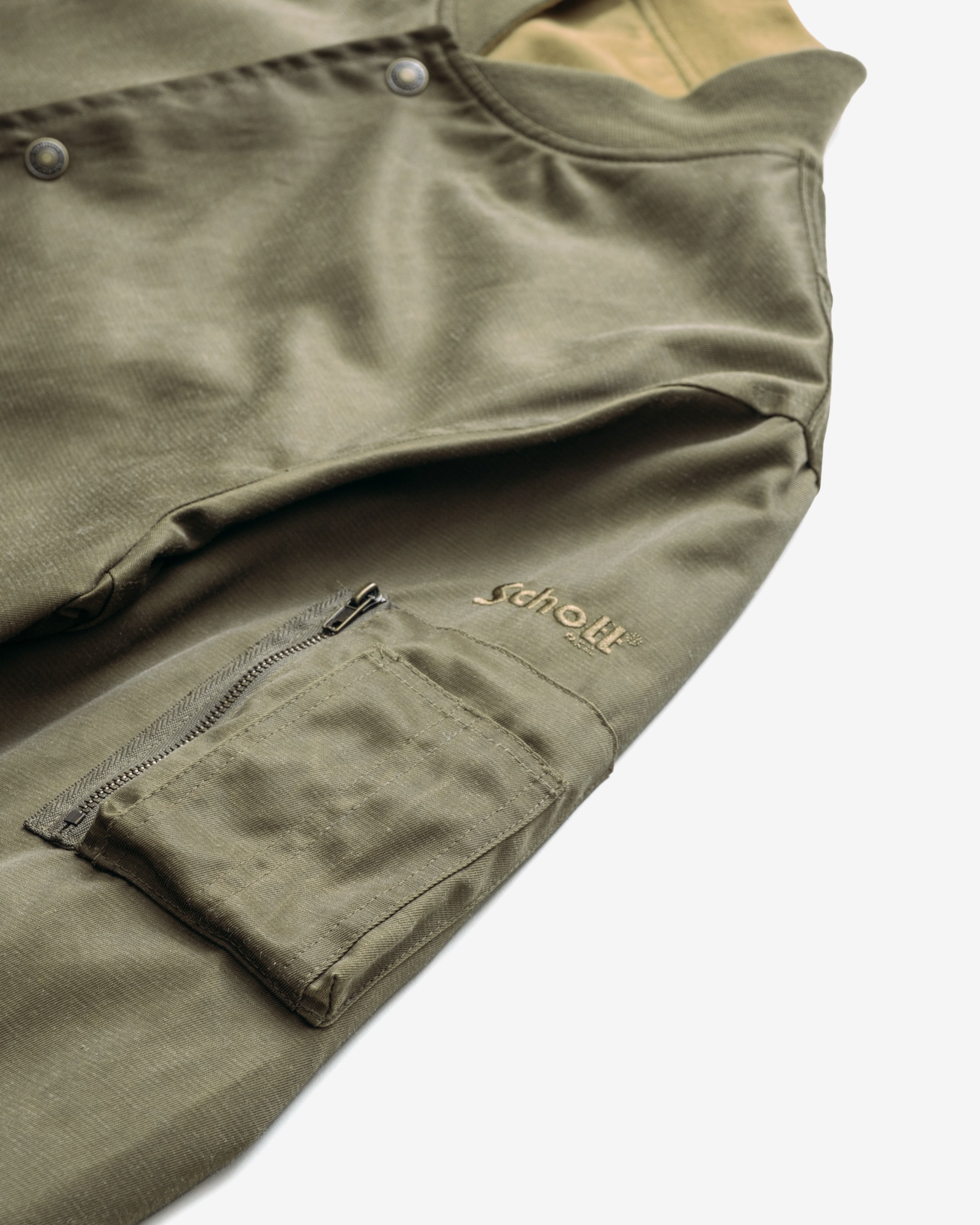9507 - Nylon Reversible MA-1 Jacket – Schott N.Y.C.