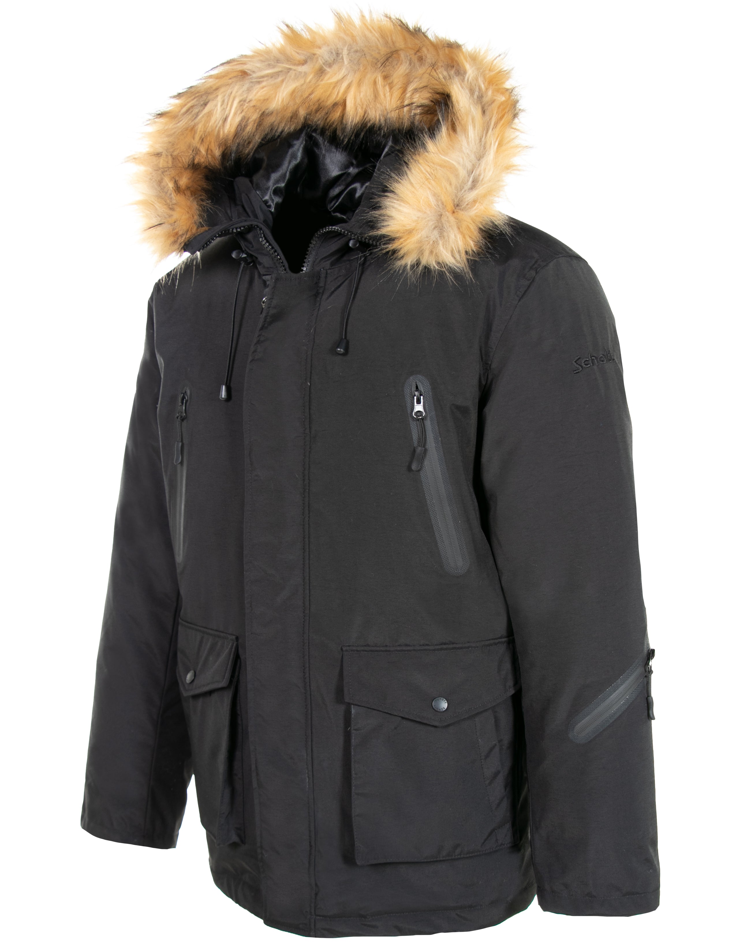 9926D - Nylon Down-Filled Hooded Parka – Schott N.Y.C. 9926D - Nylon Down-Filled Hooded Parka – Schott N.Y.C.