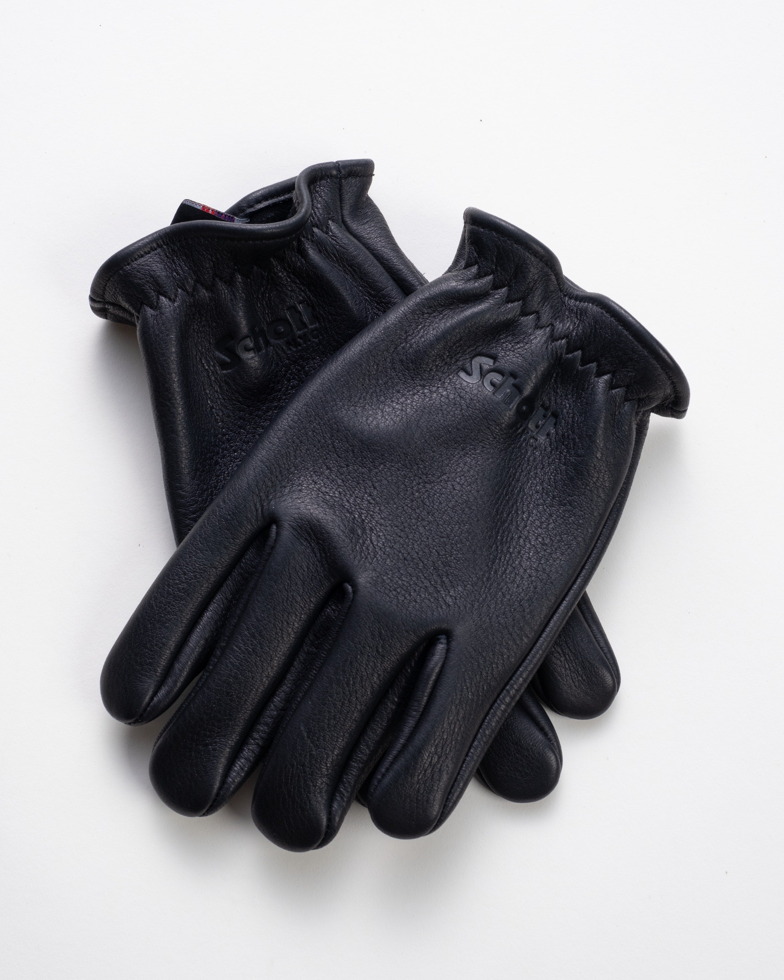 未使用Schott NYC WINTER LEATHER GLOVE BLACK AGLV2 | Lined Deerskin Gloves – Schott N.Y.C.