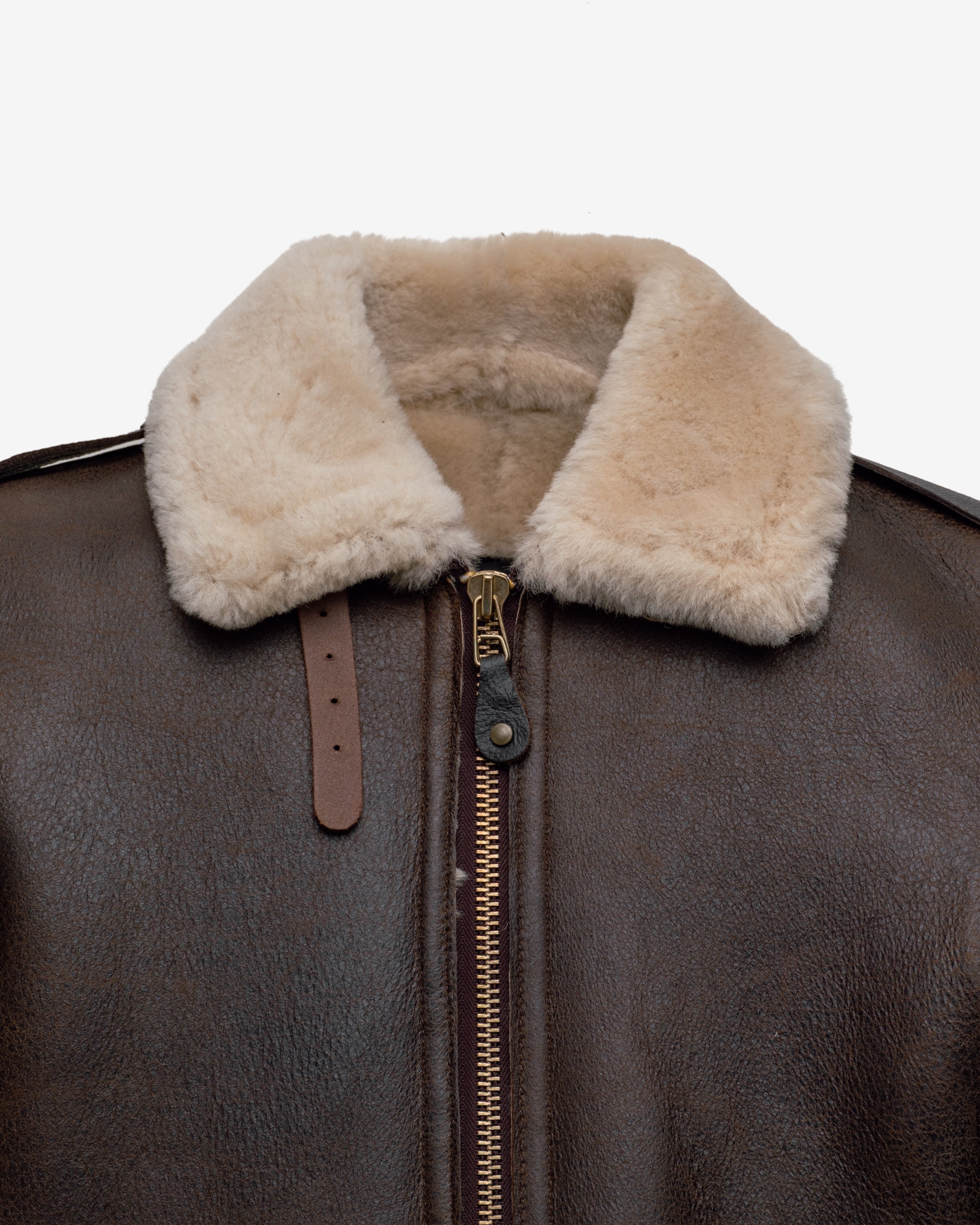 B-6 - B6 Sheepskin Jacket With Cowhide Trim – Schott N.Y.C.