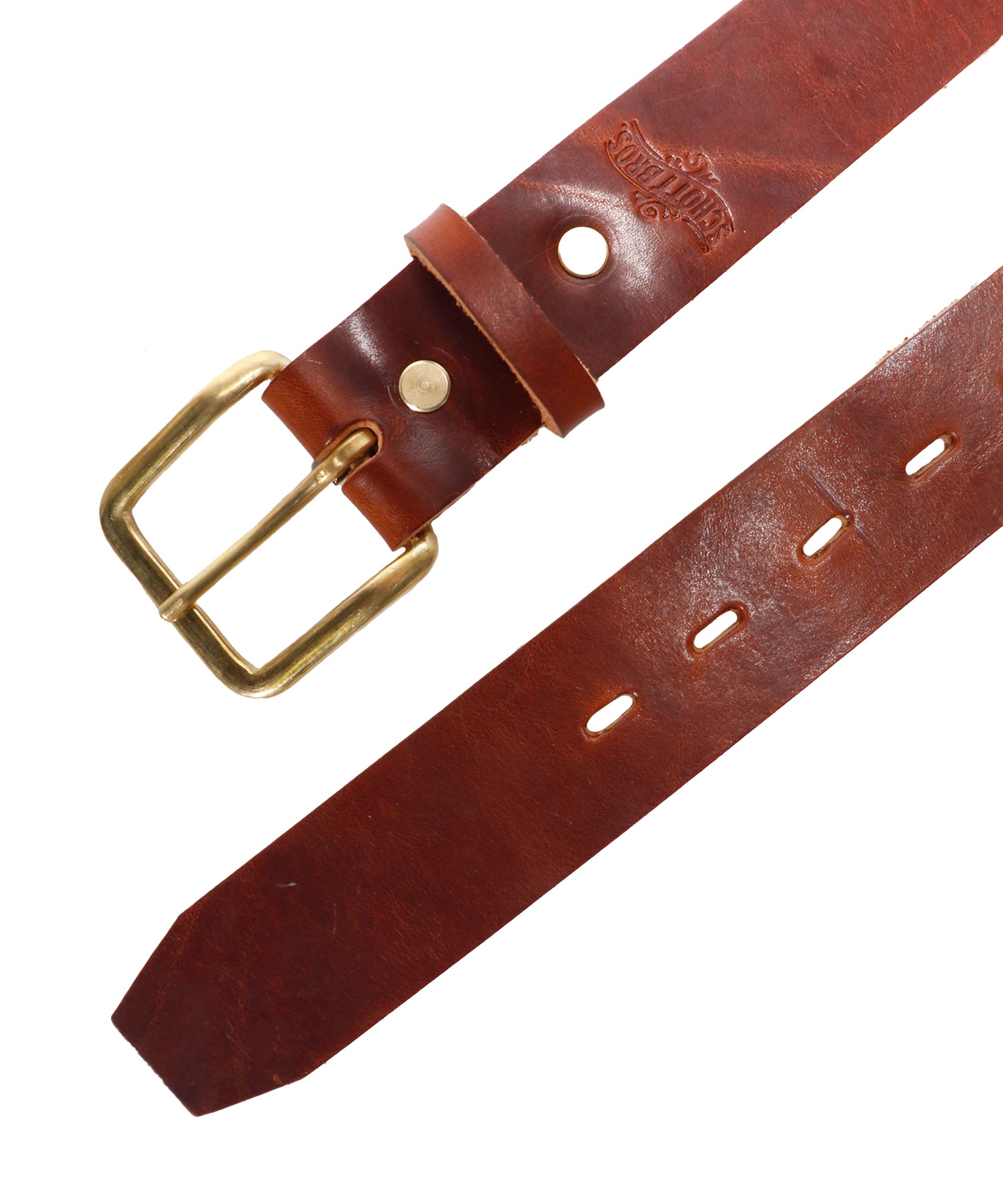 BLT23 - Schott NYC Steerhide Belt – Schott N.Y.C.