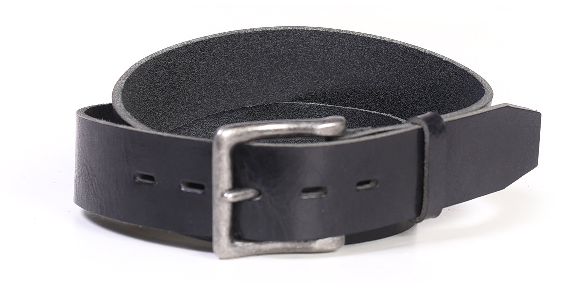 BLT71 - Leather Belt with Antique Nickel Buckle – Schott N.Y.C.