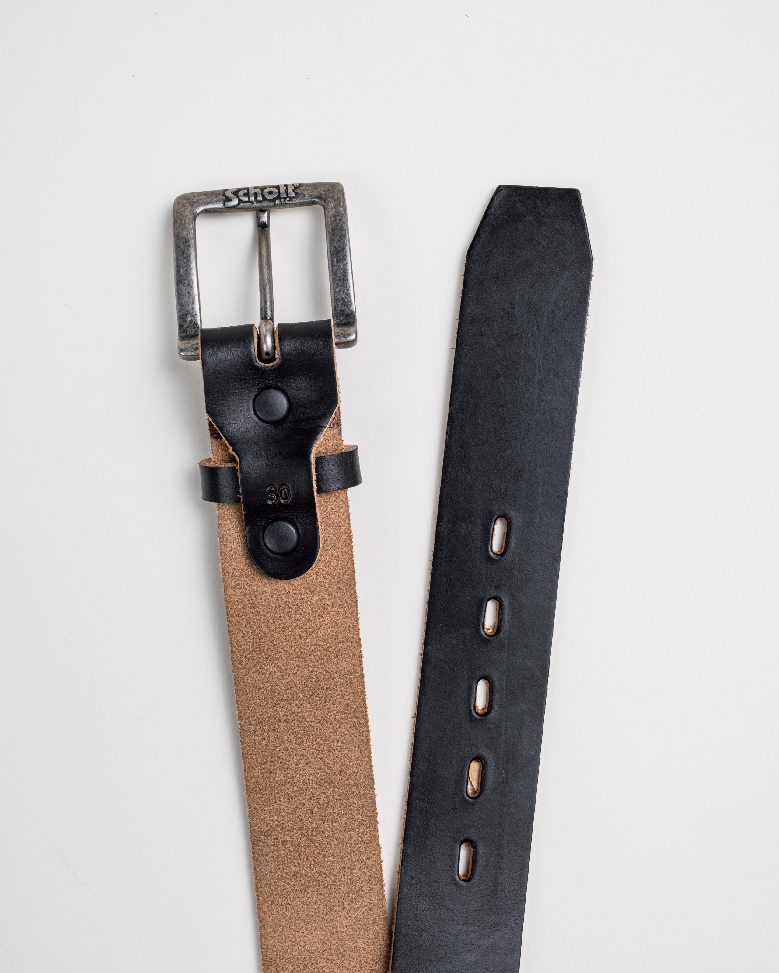 BLT81 - Horween Steerhide Belt – Schott N.Y.C.