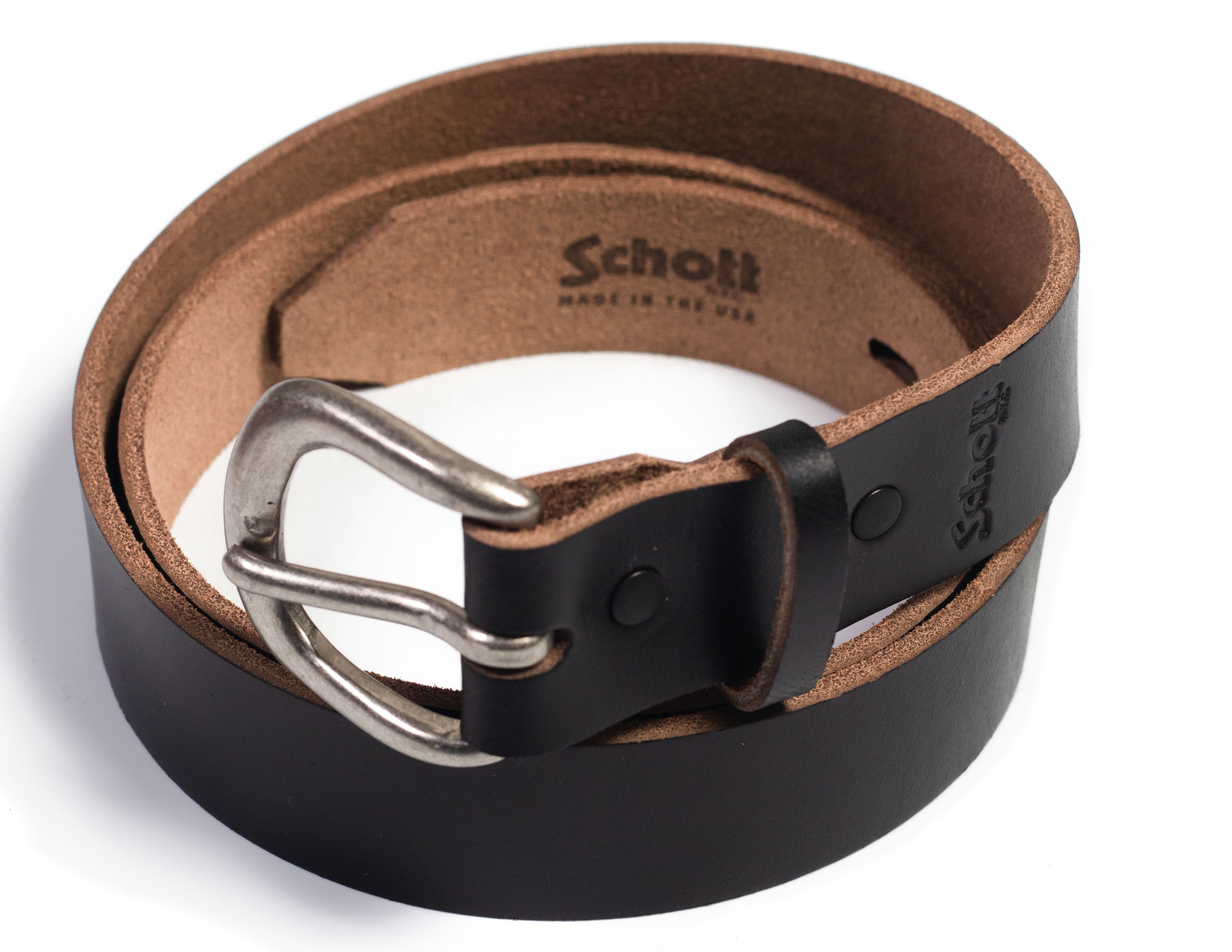 BLT91 - Horween Steerhide Belt – Schott N.Y.C.