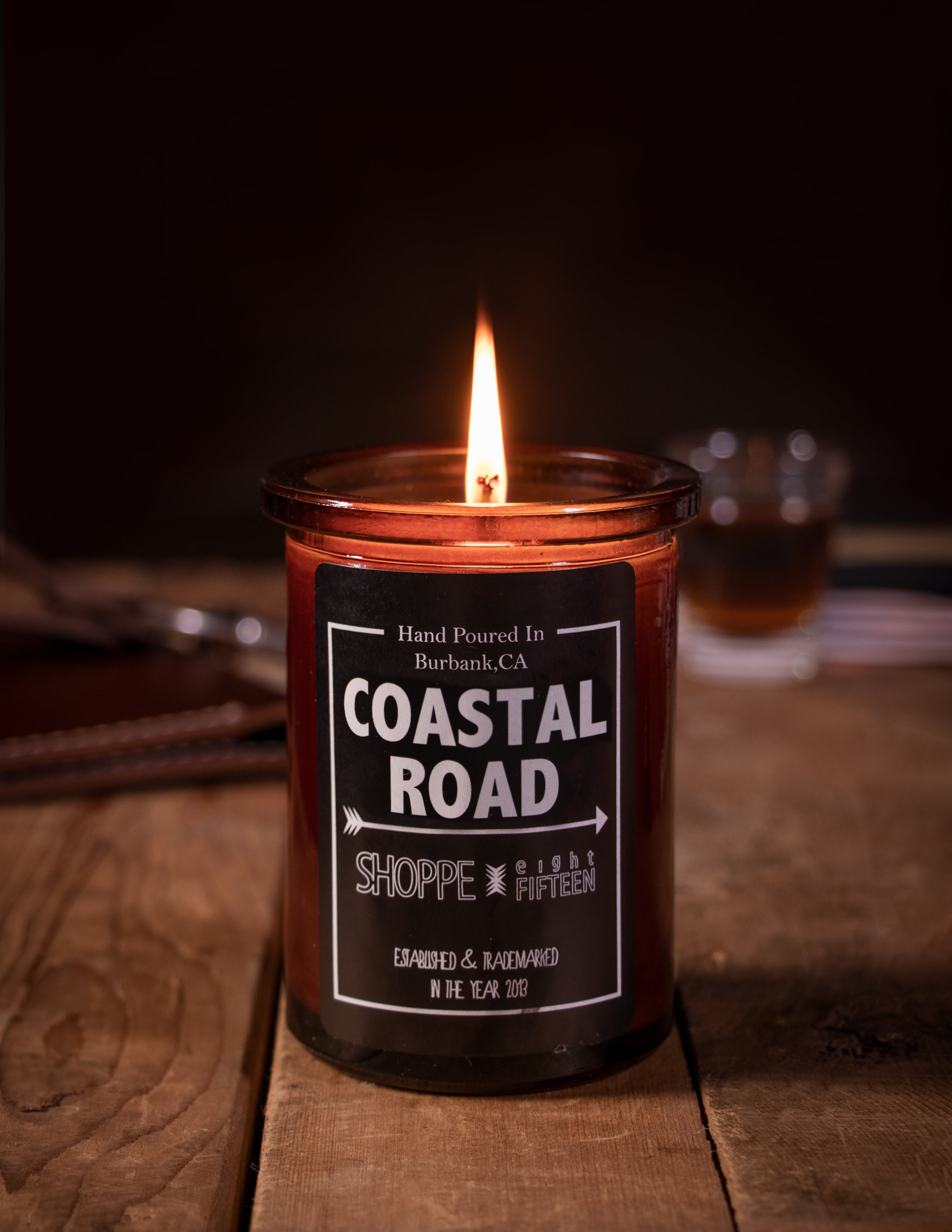 CNDL2 - SHOPPE 815 AMBER COLLECTION SCENTED CANDLE – Schott N.Y.C.