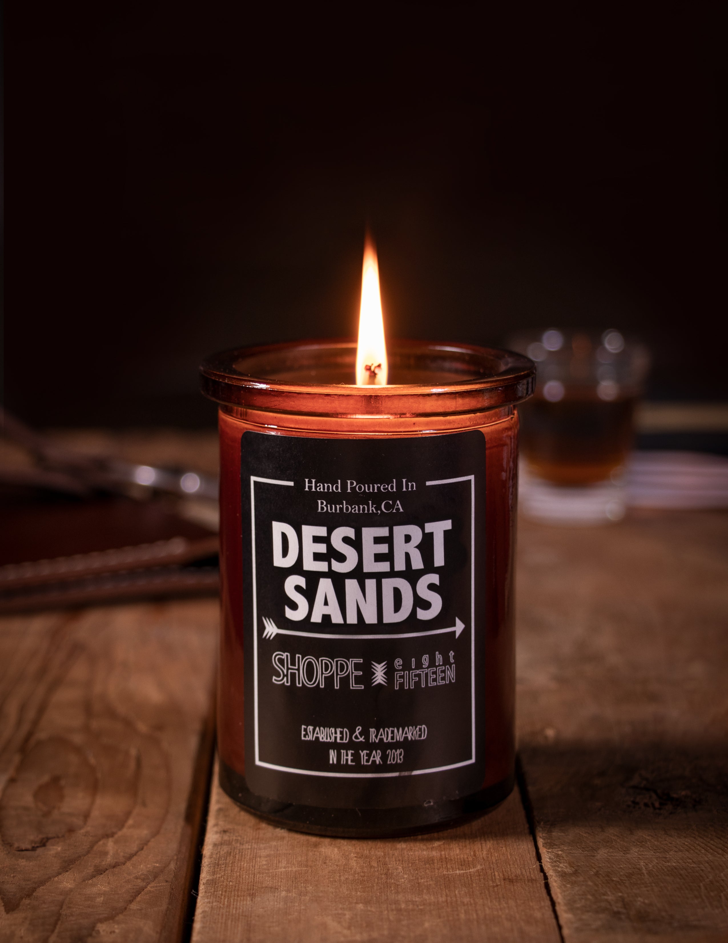 CNDL2 - SHOPPE 815 AMBER COLLECTION SCENTED CANDLE – Schott N.Y.C.