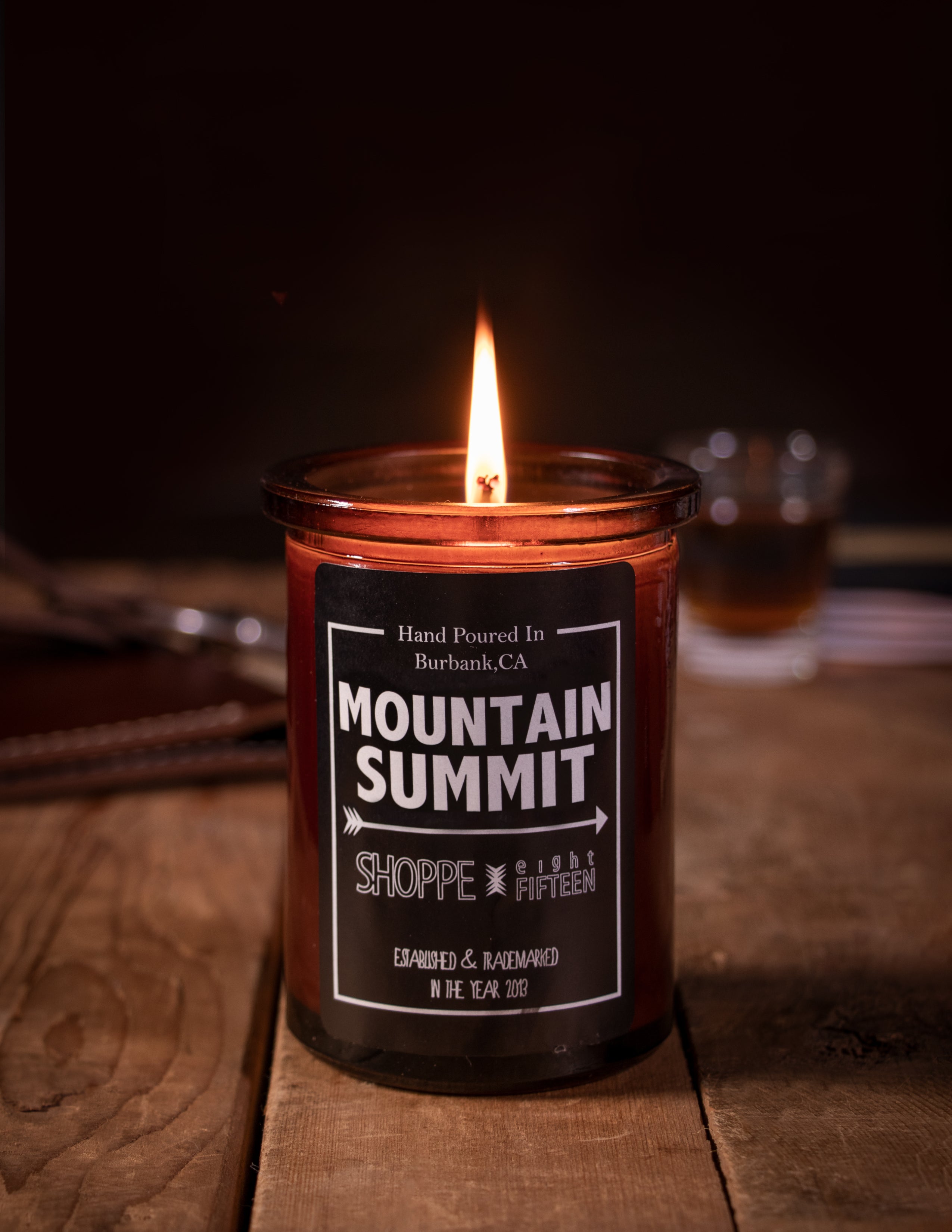 CNDL2 - SHOPPE 815 AMBER COLLECTION SCENTED CANDLE – Schott N.Y.C.
