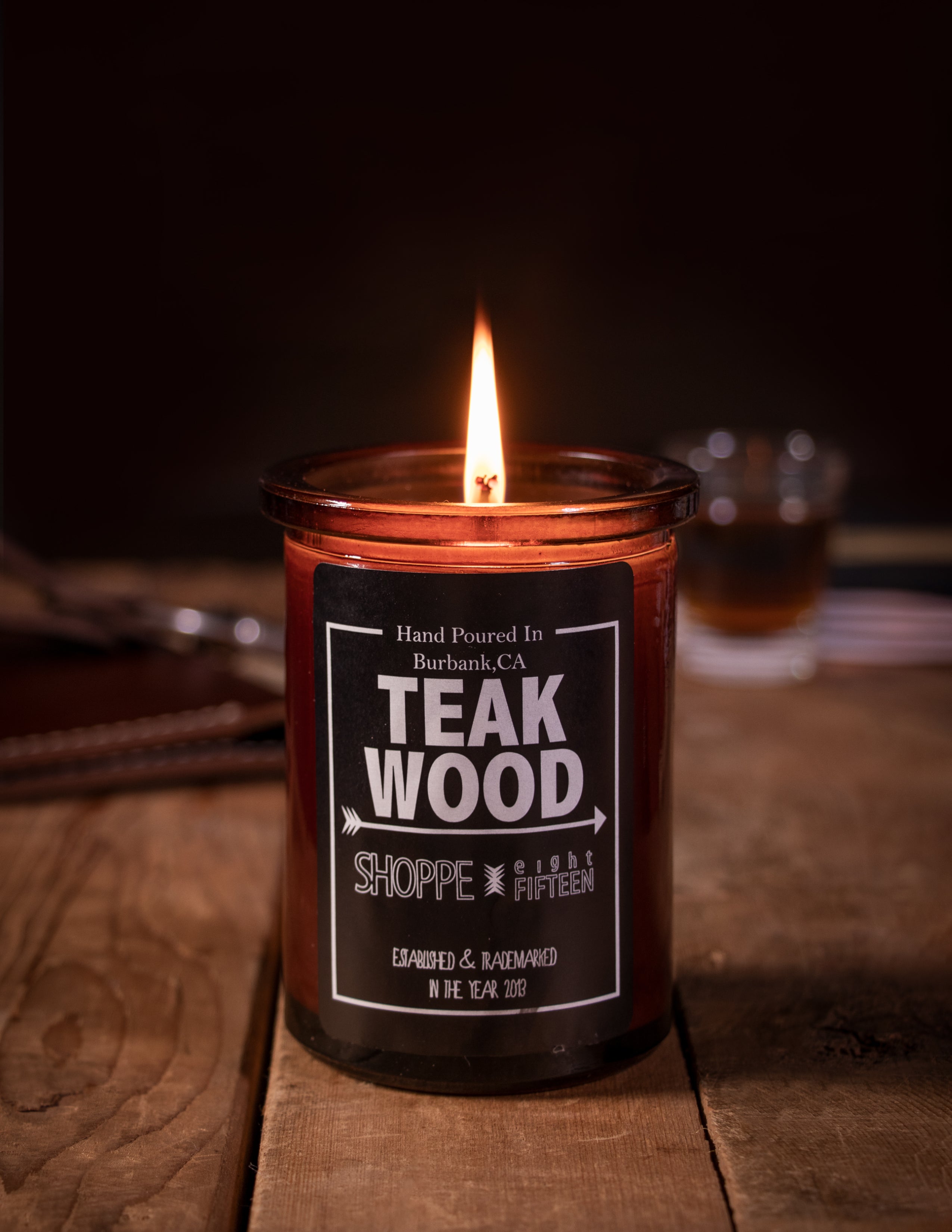 CNDL2 - SHOPPE 815 AMBER COLLECTION SCENTED CANDLE – Schott N.Y.C.