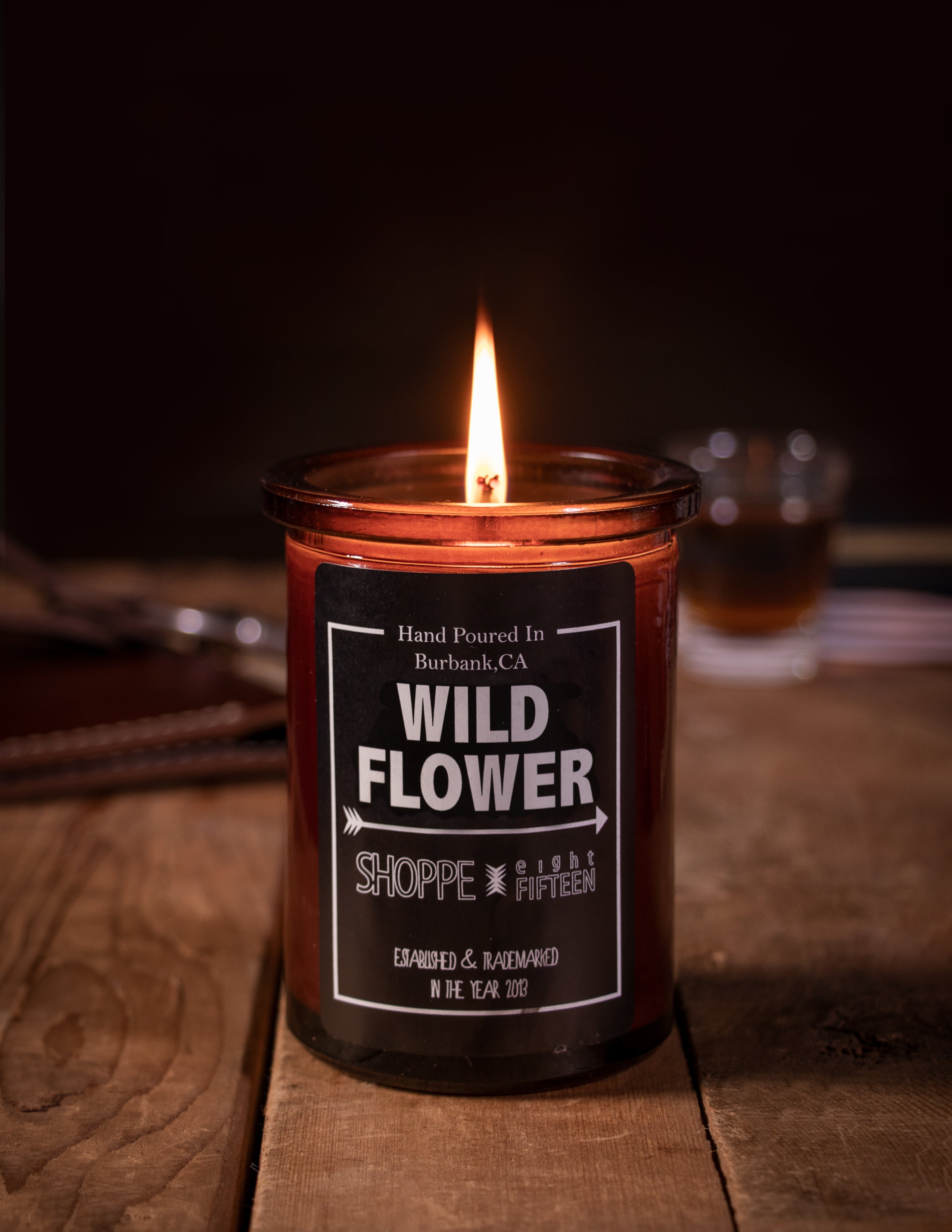 CNDL2 - SHOPPE 815 AMBER COLLECTION SCENTED CANDLE – Schott N.Y.C.