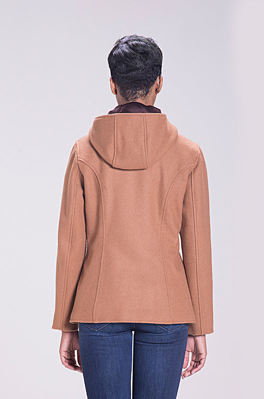DU732W - Women's Cropped Wool Duffle Coat – Schott N.Y.C.