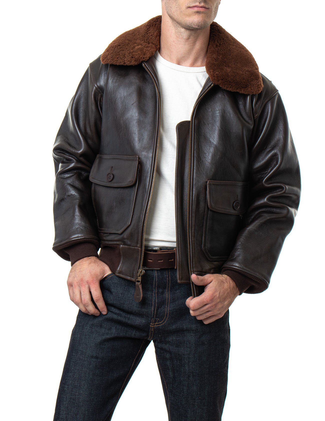 G1S - G-1 Leather Flight Jacket – Schott N.Y.C.