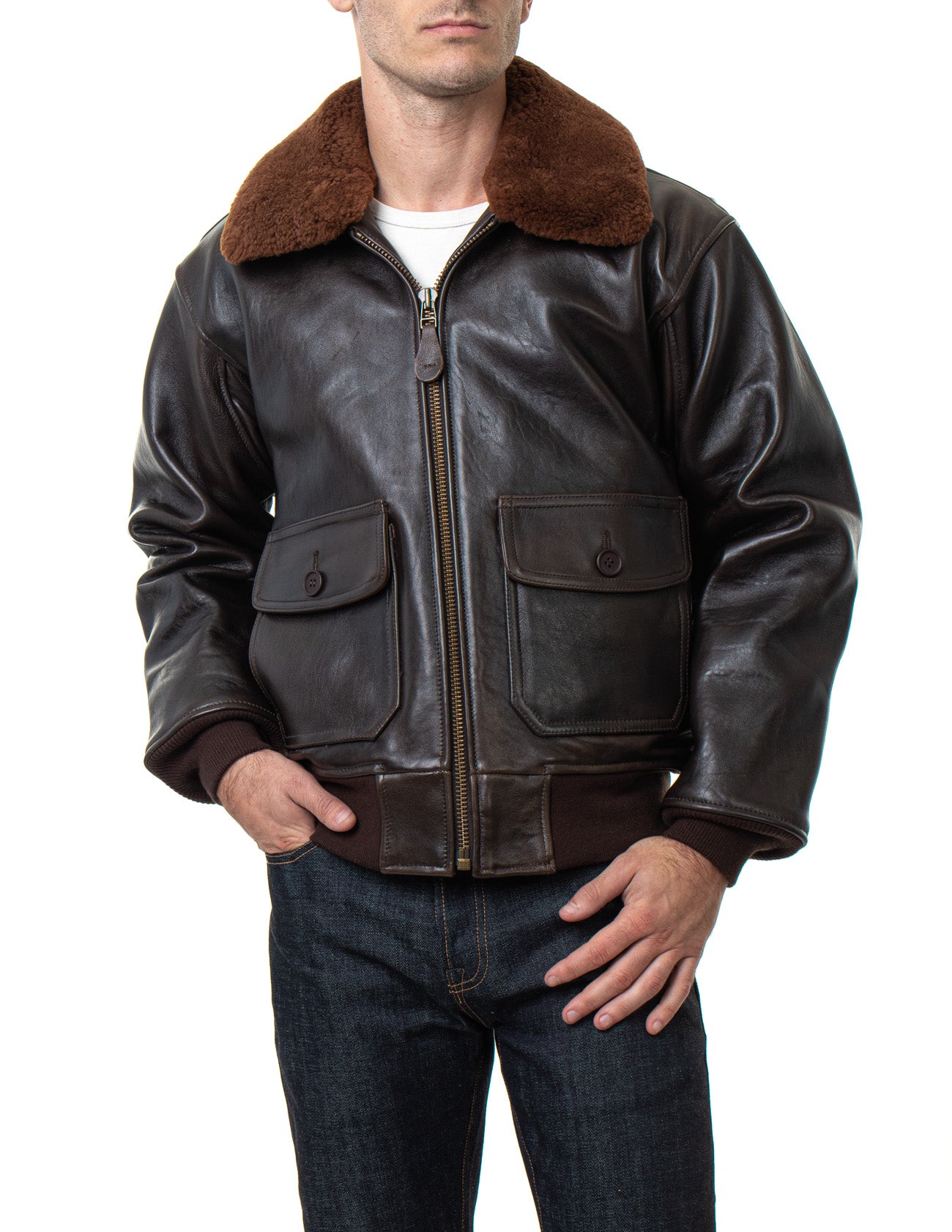 G1S - G-1 Leather Flight Jacket – Schott N.Y.C.