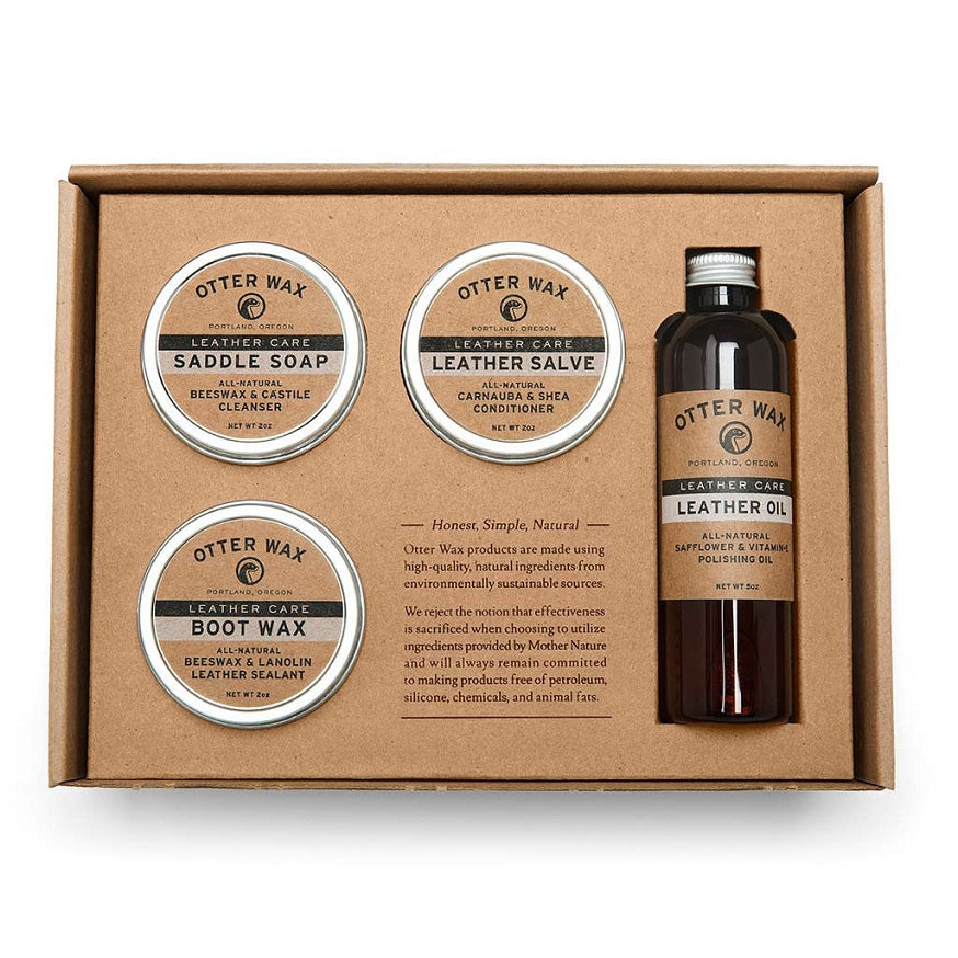 LC010 - Otter Wax Leather Care Kit – Schott N.Y.C.