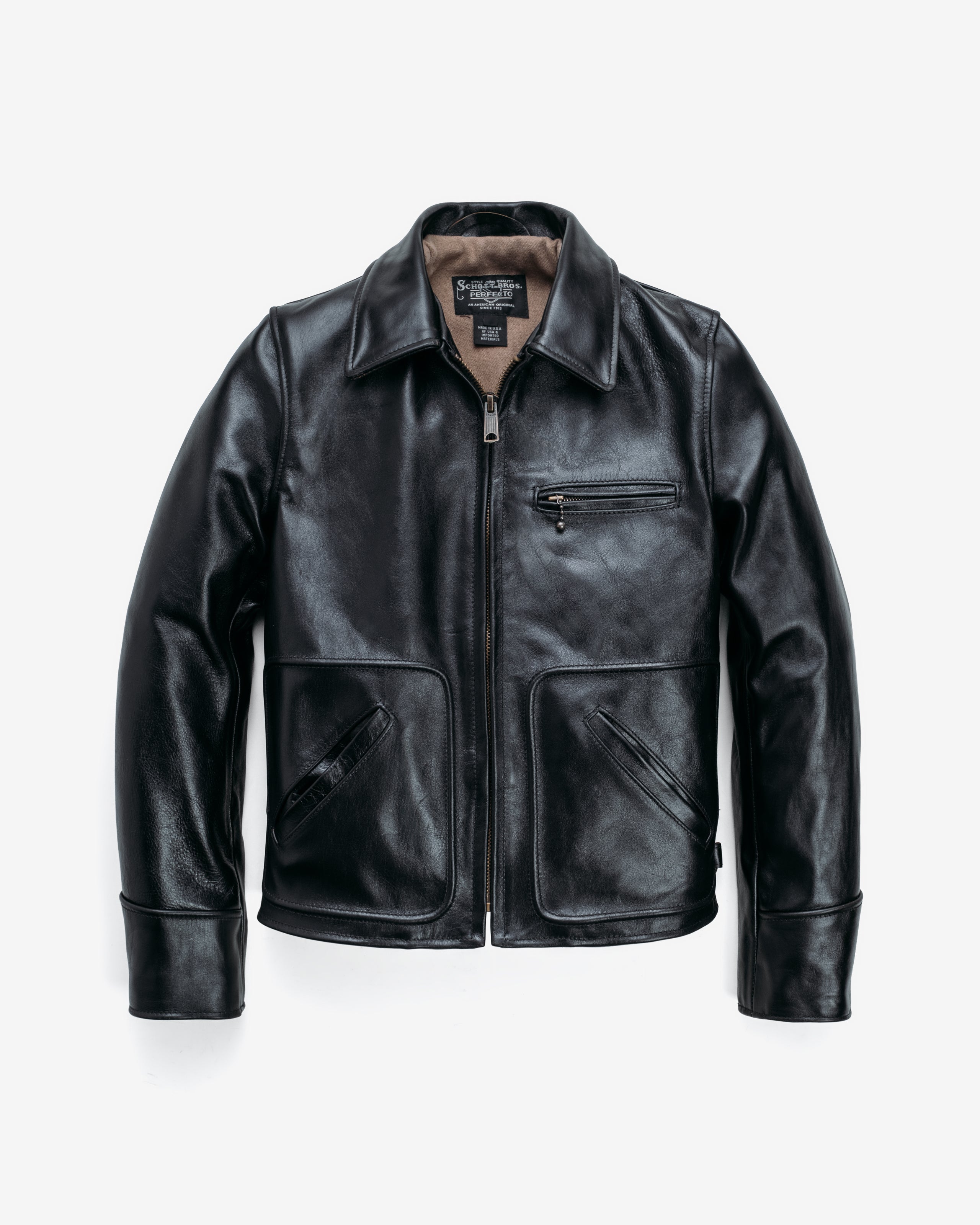 P540H | Shinki Horsehide Delivery Jacket – Schott N.Y.C. P540H | Shinki Horsehide Delivery Jacket – Schott N.Y.C.