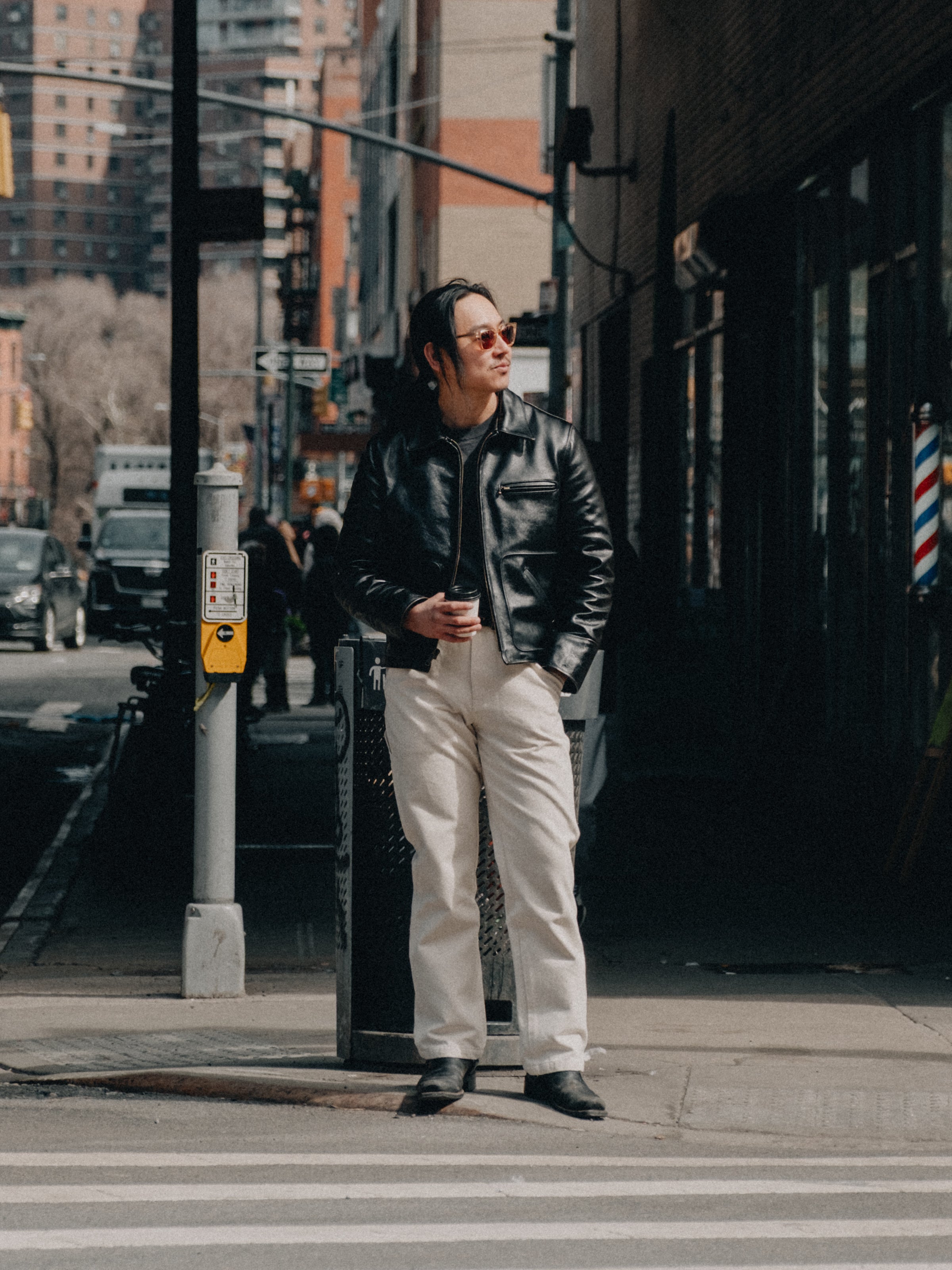 The P540H | Shinki Horsehide Delivery Jacket – Schott N.Y.C.