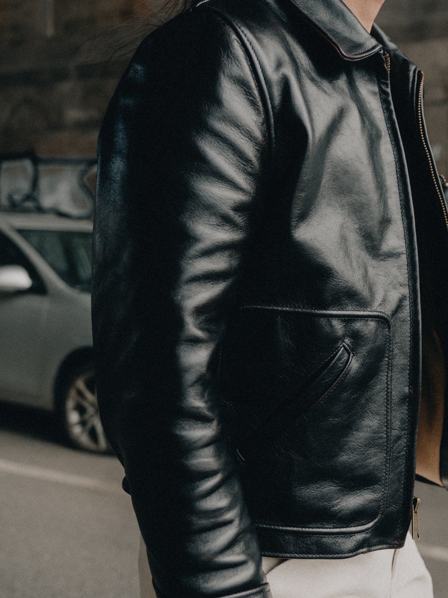 The P540H | Shinki Horsehide Delivery Jacket – Schott N.Y.C.