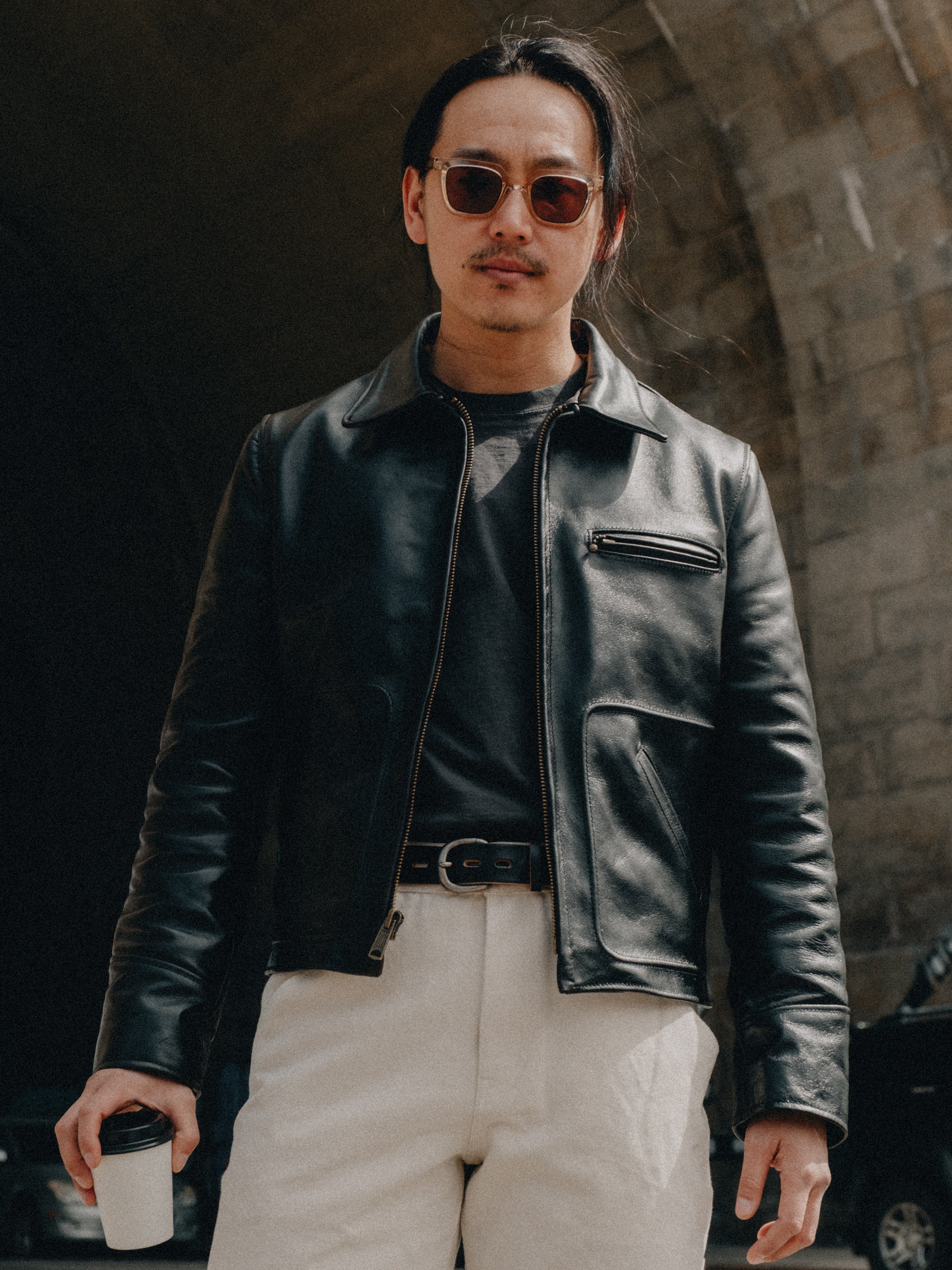 The P540H | Shinki Horsehide Delivery Jacket – Schott N.Y.C.