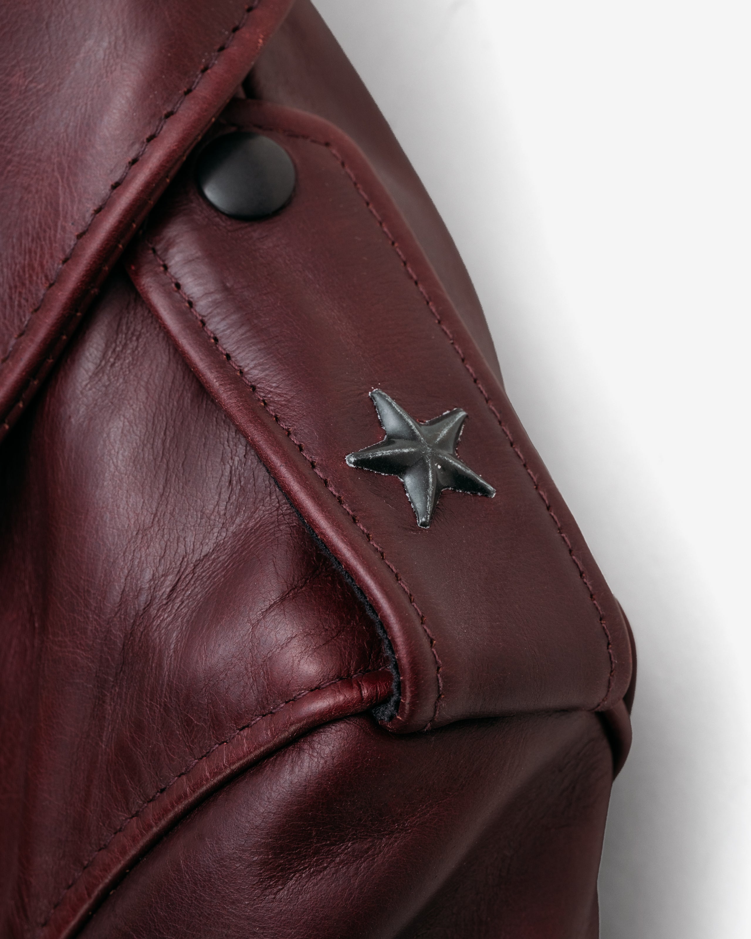 P613S | Horween 'One Star' Cowhide Perfecto® Motorcycle Jacket