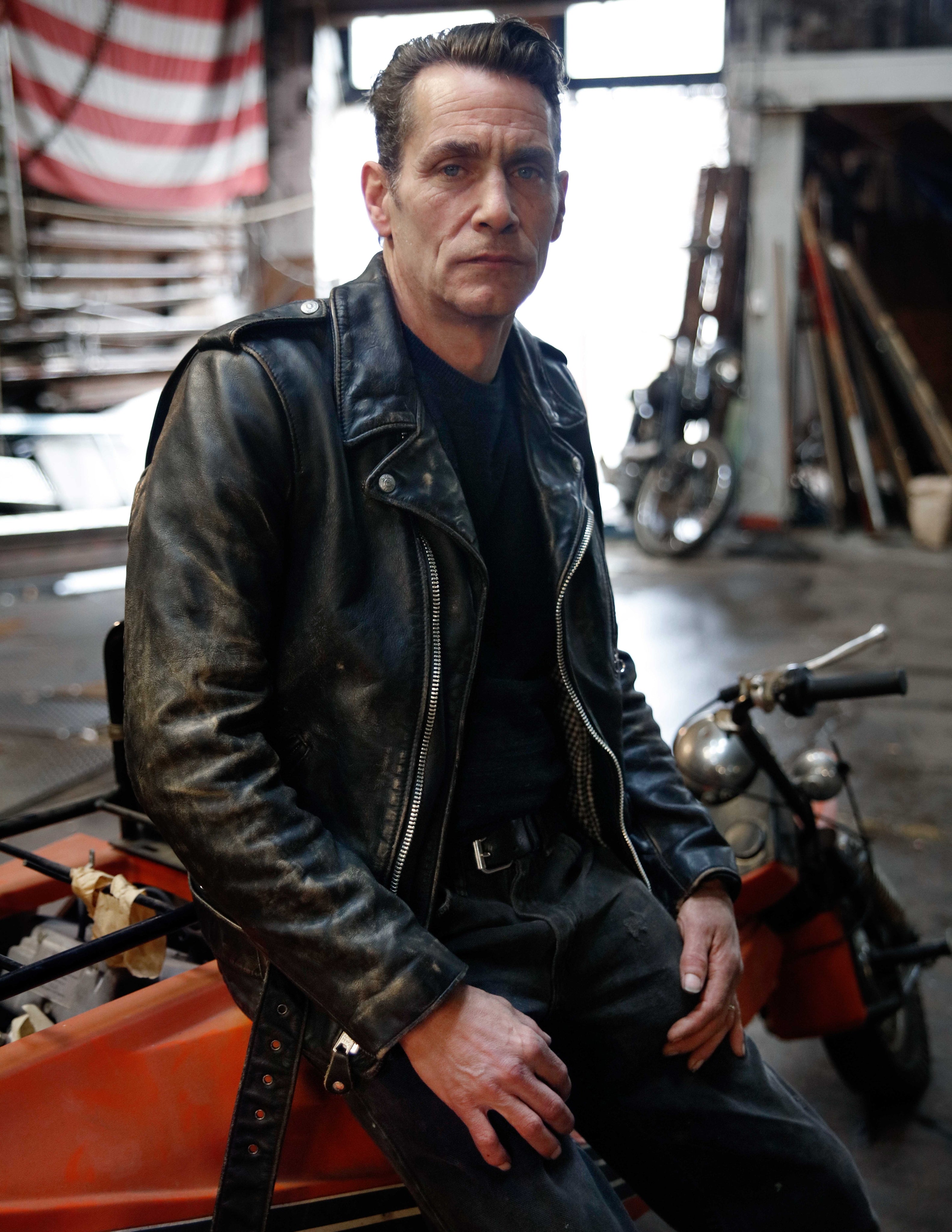 PER70 | Vintaged Fitted Perfecto® Motorcycle Jacket – Schott N.Y.C.