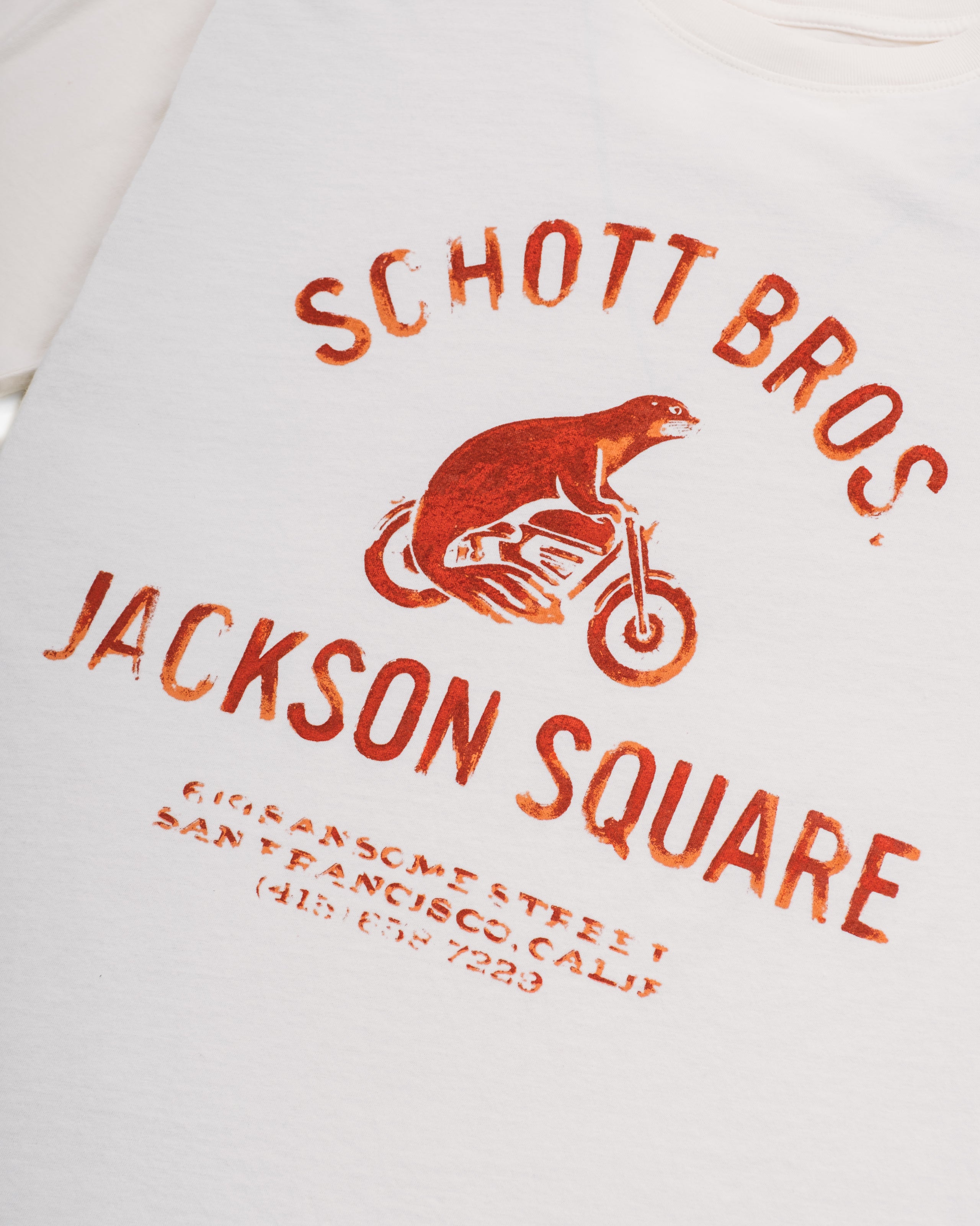TSF56 | SF Store Lightweight Tee – Schott N.Y.C.