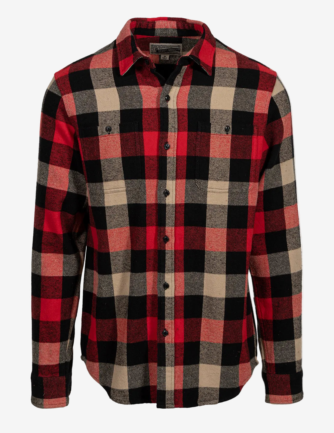 SH2134 - Plaid Cotton Flannel Shirt – Schott N.Y.C.