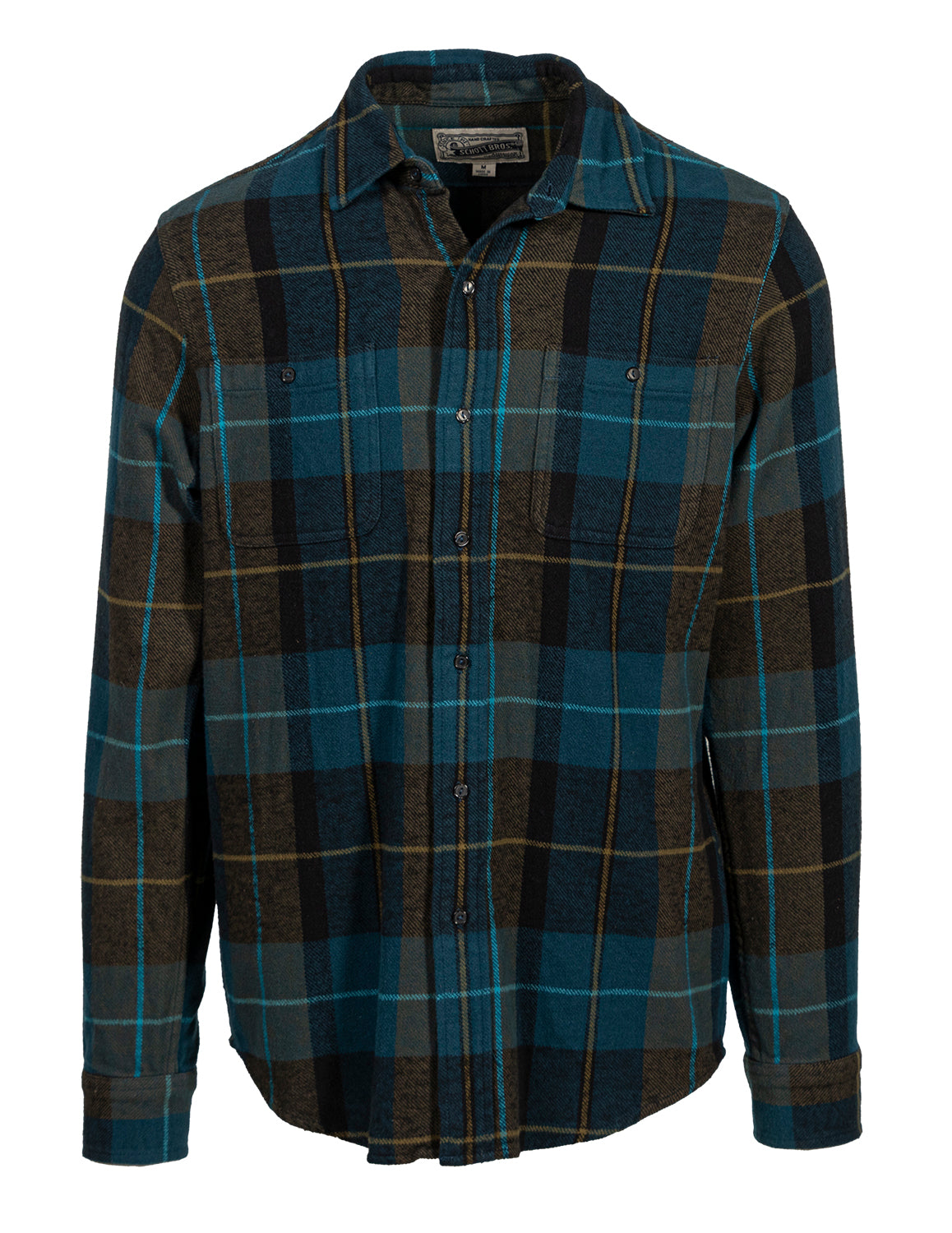 SH2135 - Plaid Cotton Flannel Shirt – Schott N.Y.C.