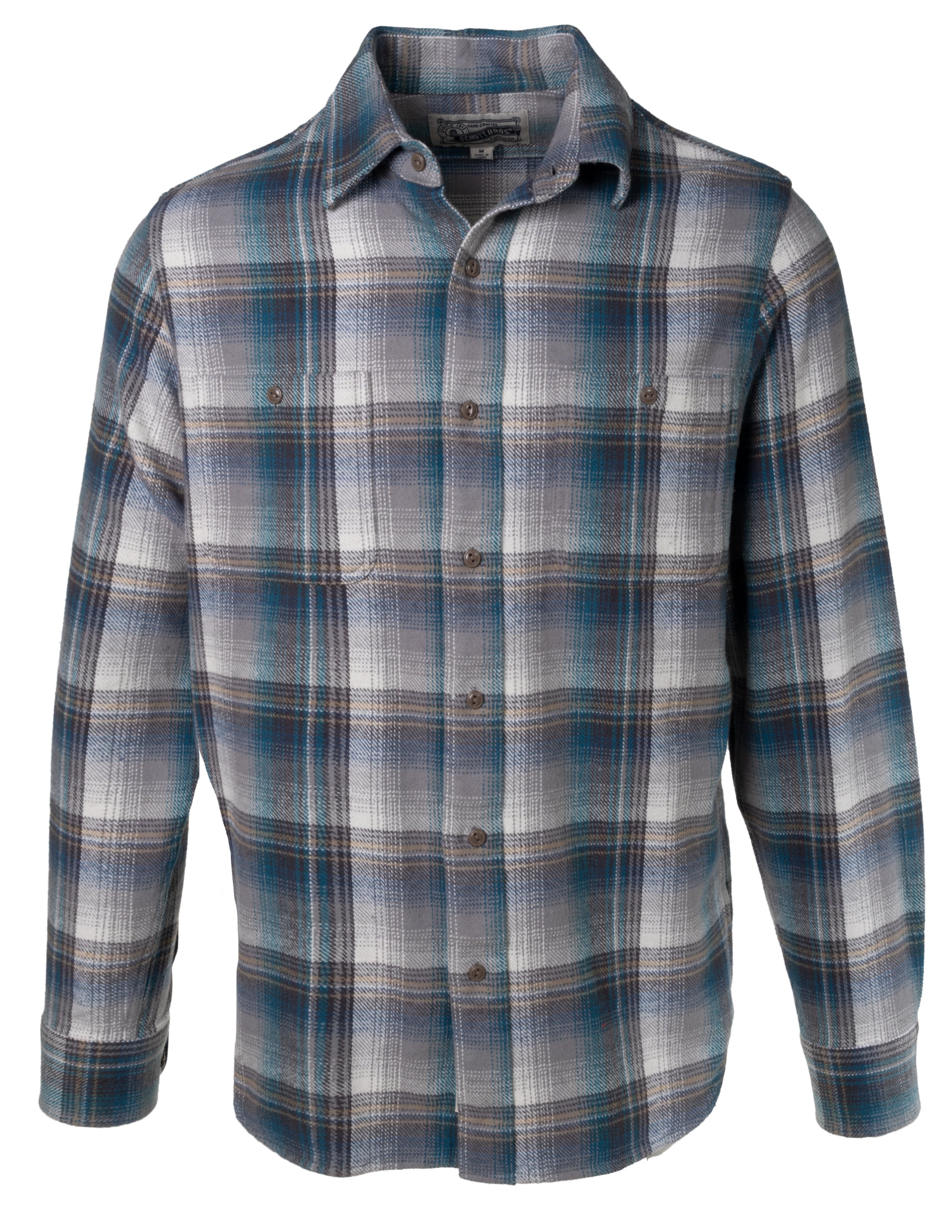 SH2135 - Plaid Cotton Flannel Shirt – Schott N.Y.C.