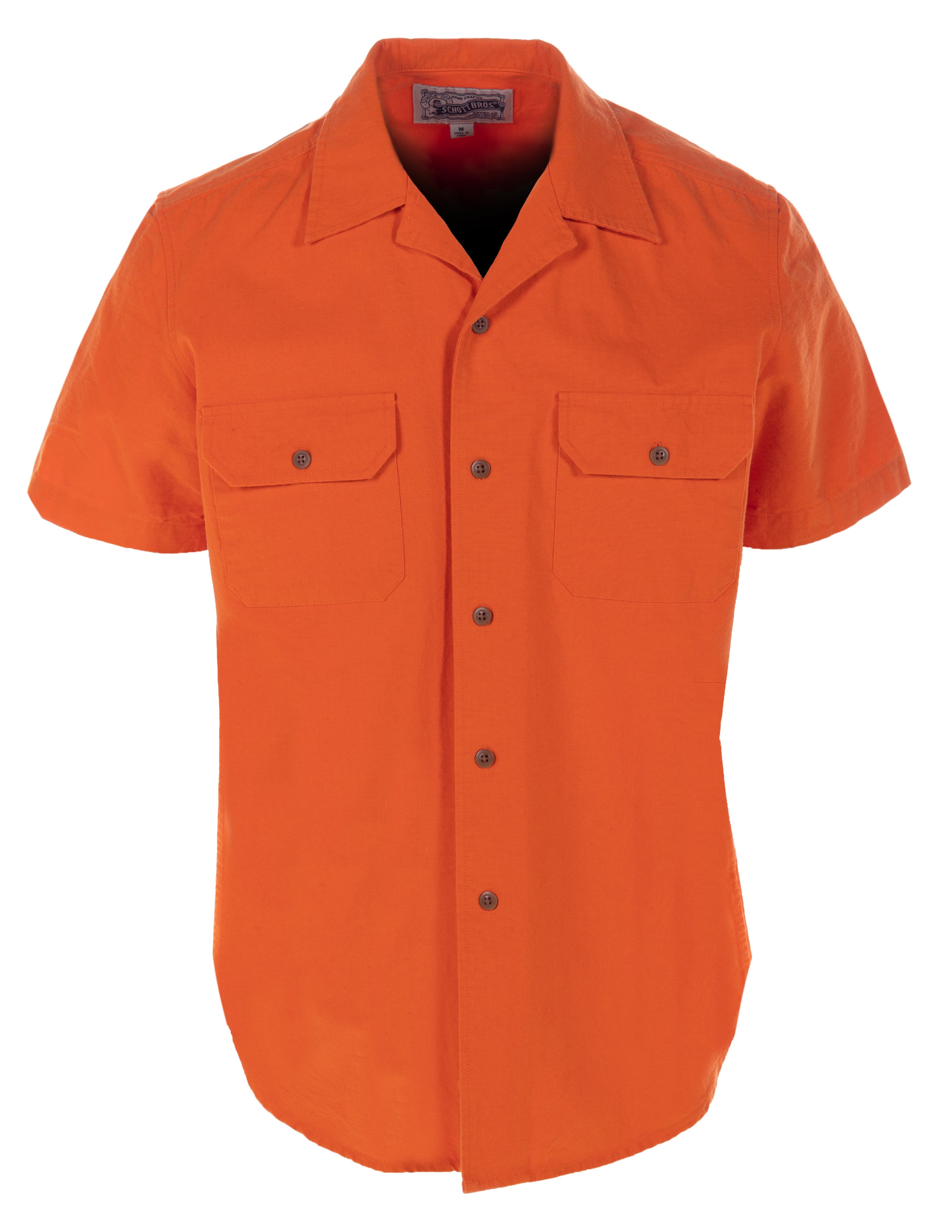 Schoot半袖シャツ SH2206 - Short Sleeve Ripstop Shirt – Schott N.Y.C.