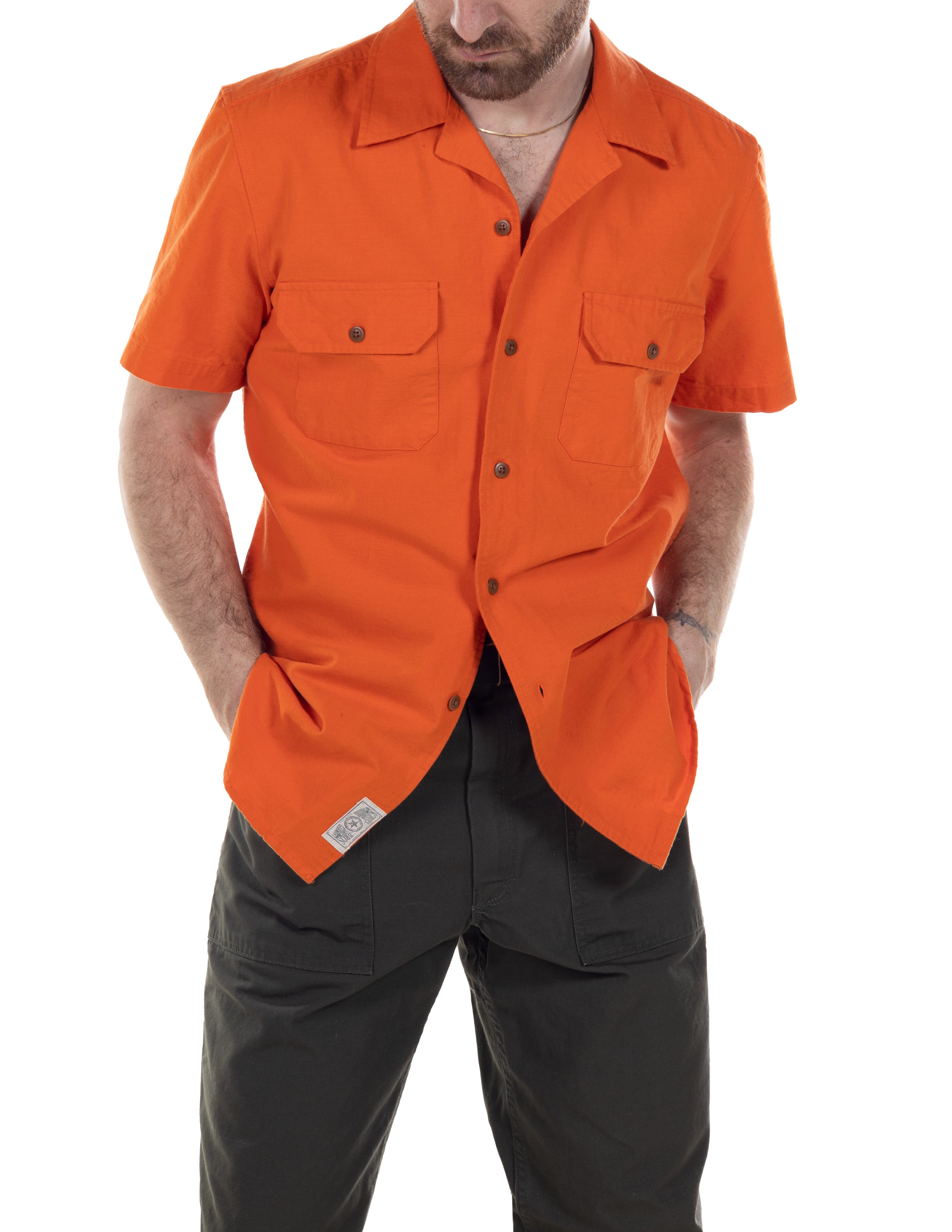 SH2206 - Short Sleeve Ripstop Shirt – Schott N.Y.C.