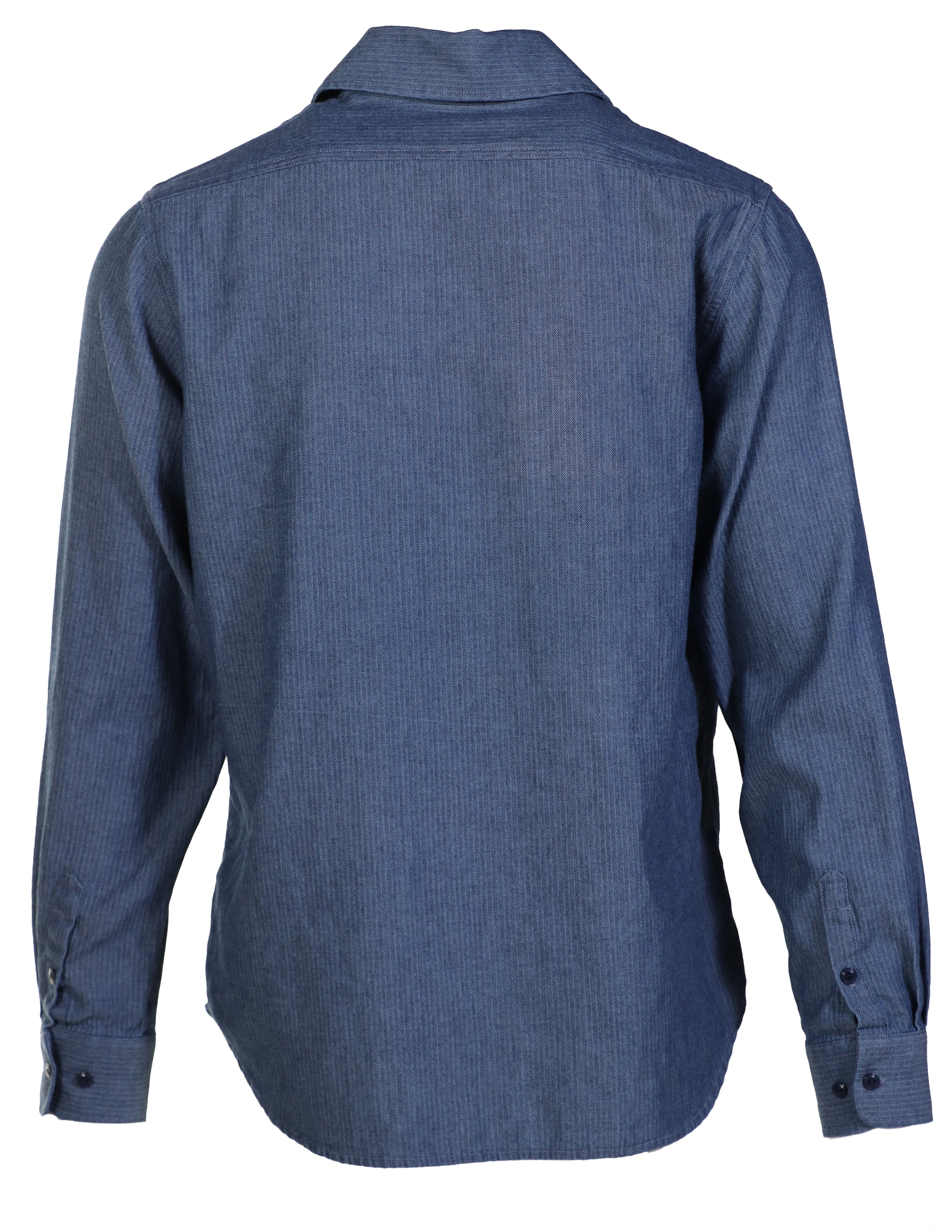 SH2304 - Schott NYC Cotton Shirts in Indigo – Schott N.Y.C.