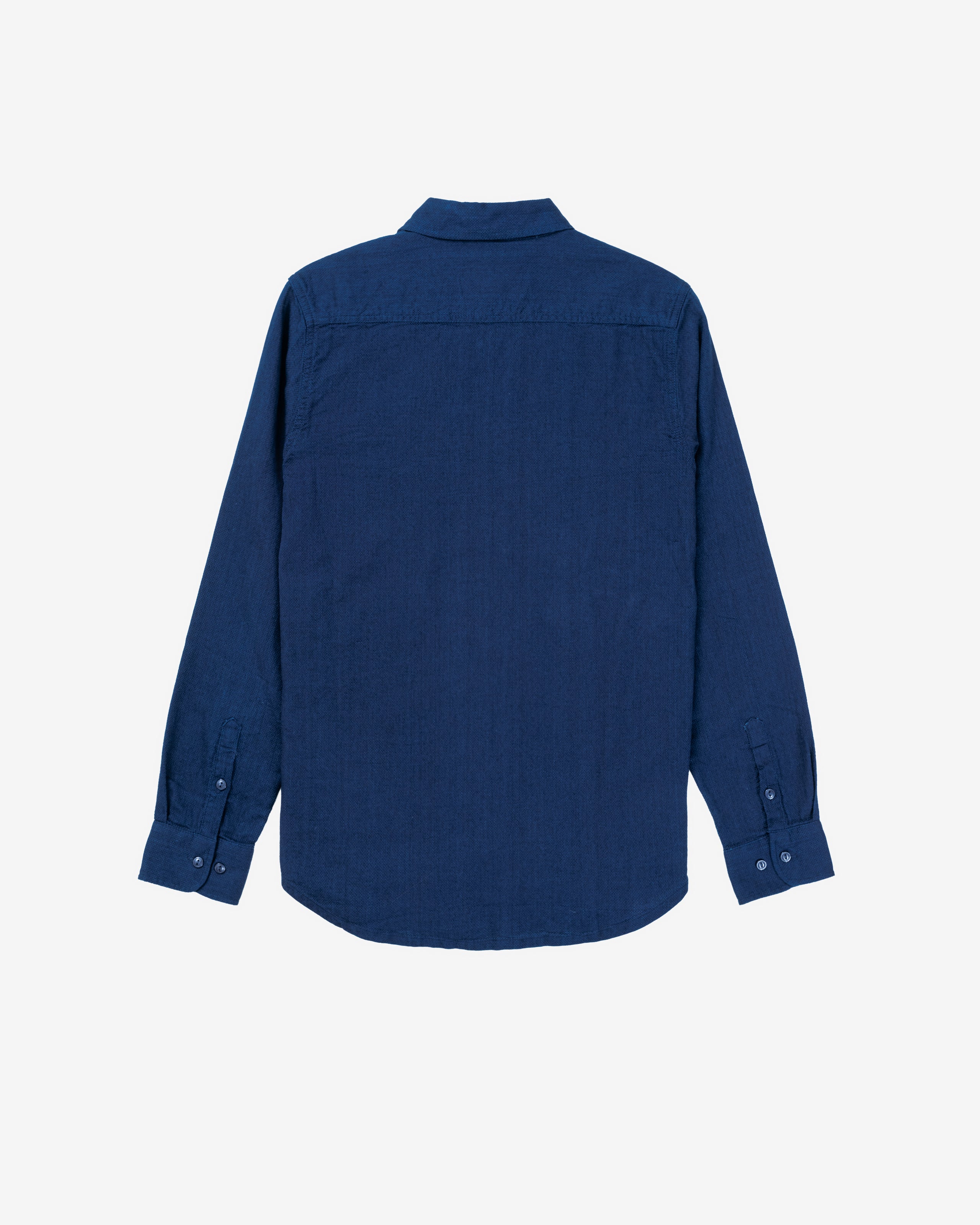 SH2308 | Long Sleeve Indigo Cotton Work Shirt – Schott N.Y.C.