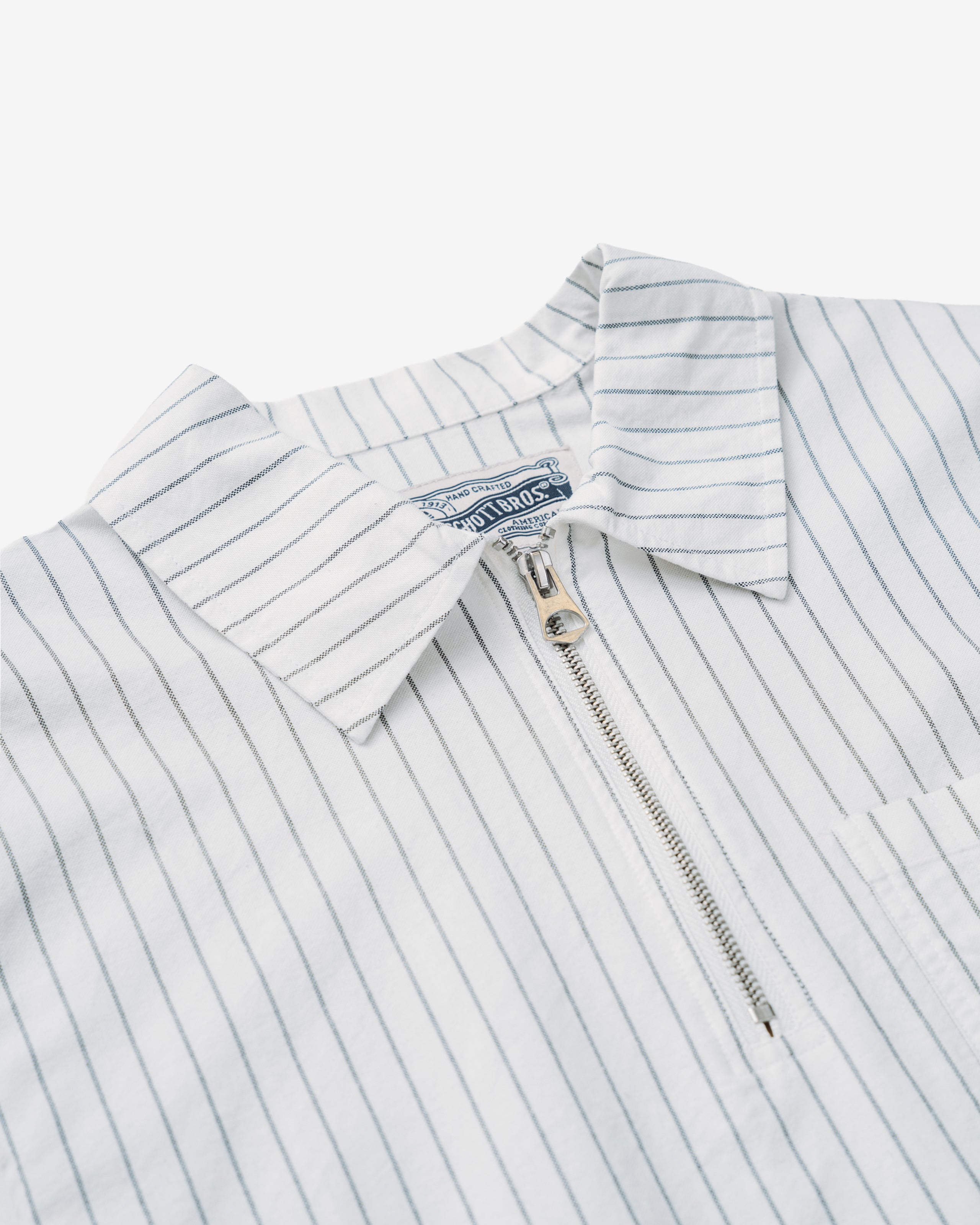 SH2412 - 1/4 Zip Collared Pull Over Shirt – Schott N.Y.C.