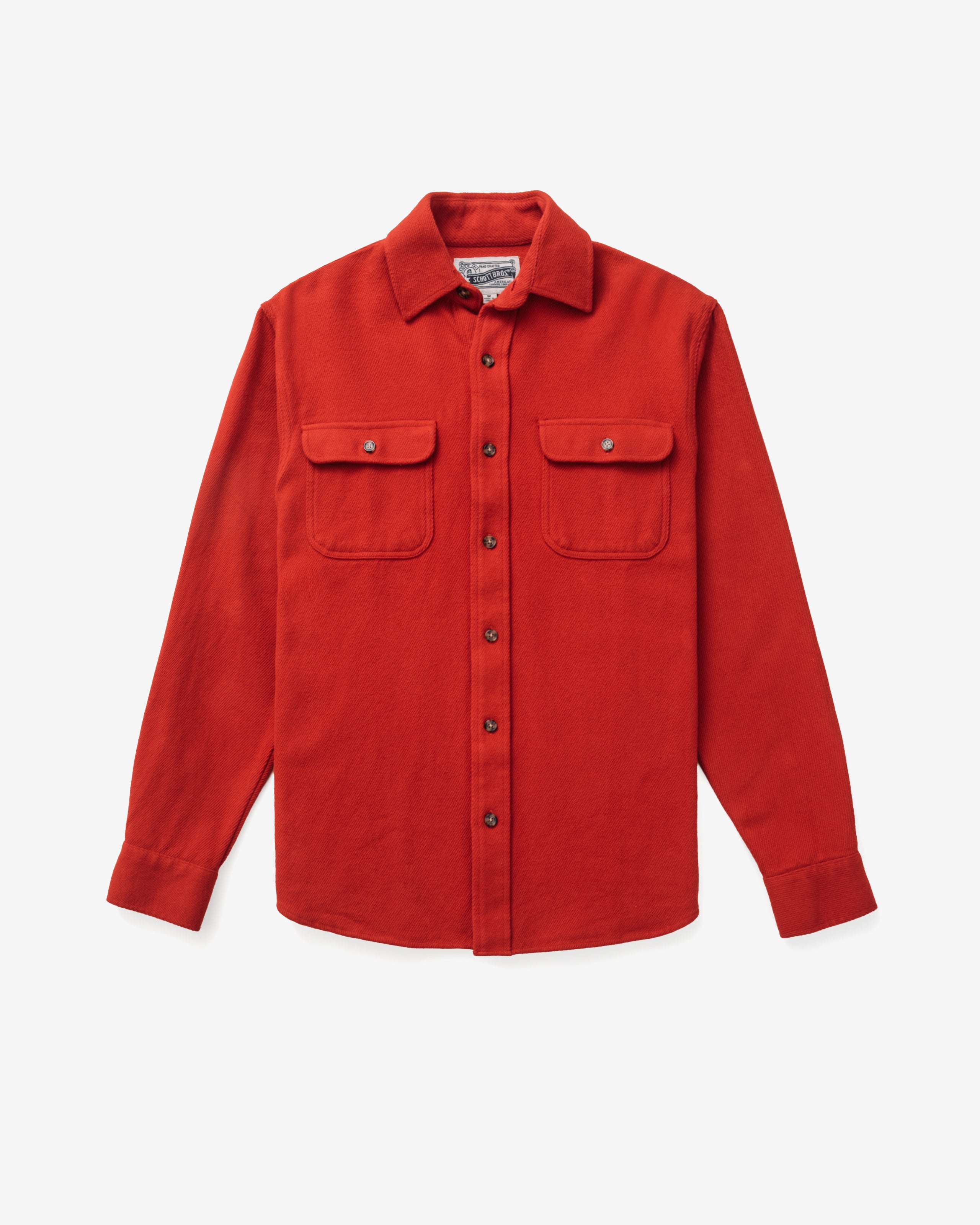 SH2430 - Flannel Work Shirt – Schott N.Y.C.