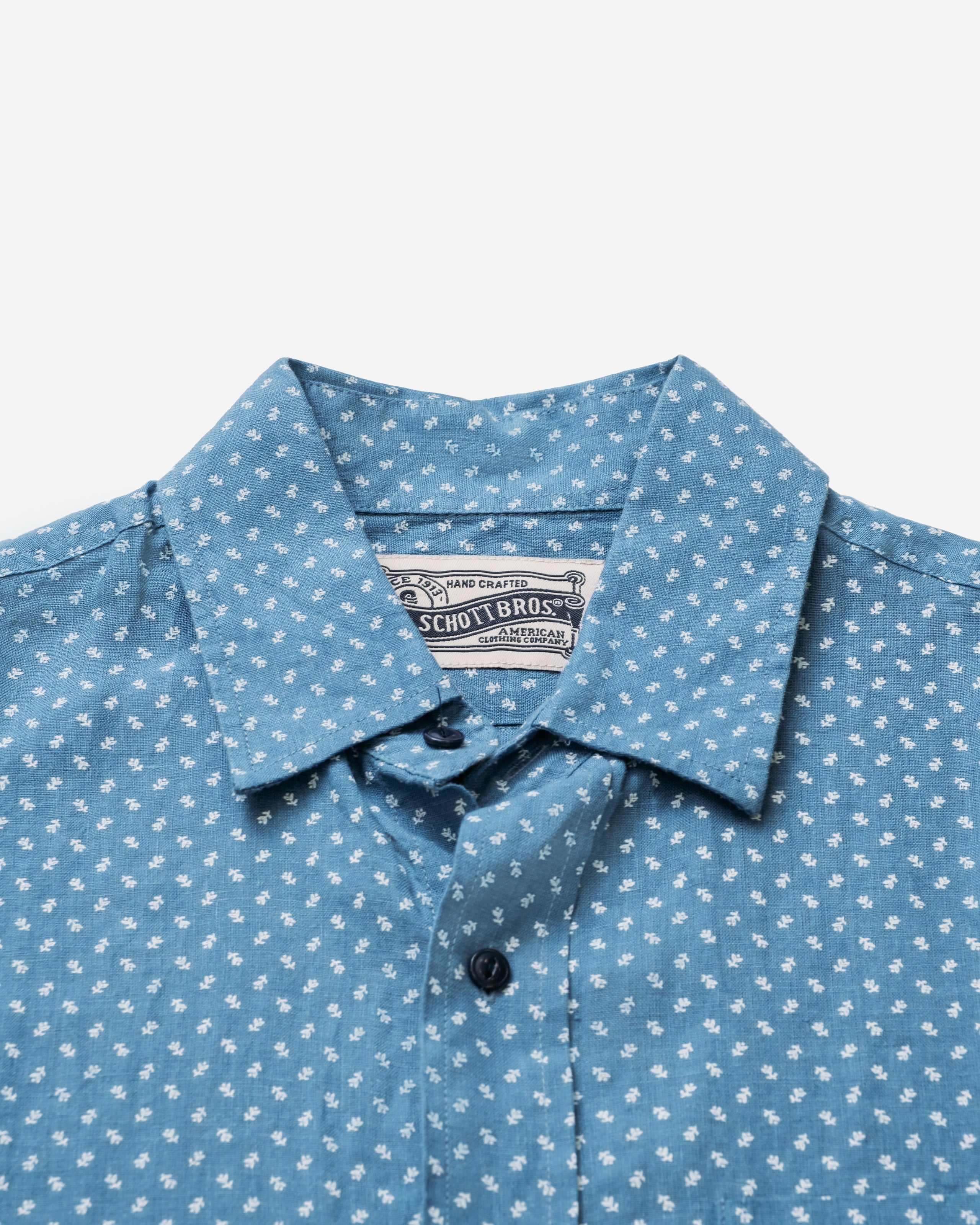 SH2516 - Calico Work Shirt – Schott N.Y.C.