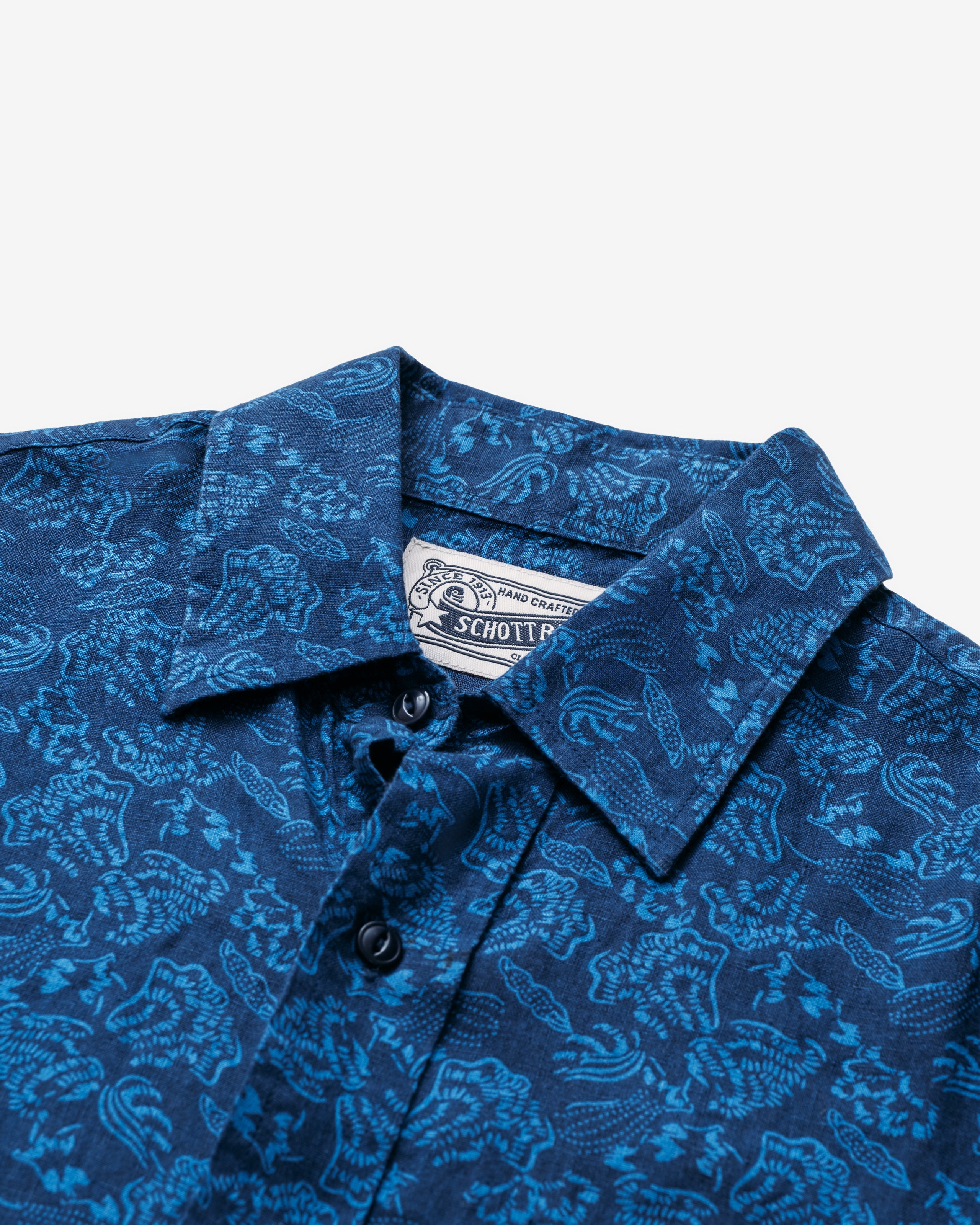 SH2517 | Floral Button Down Shirt – Schott N.Y.C.