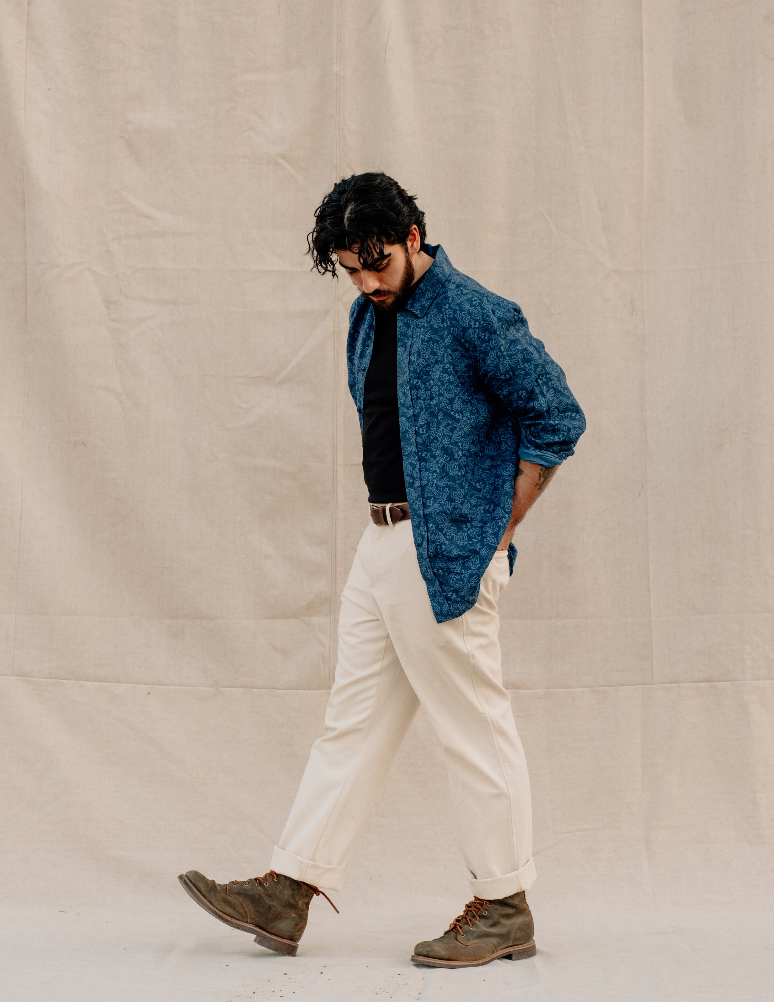 SH2517 | Floral Button Down Shirt – Schott N.Y.C.