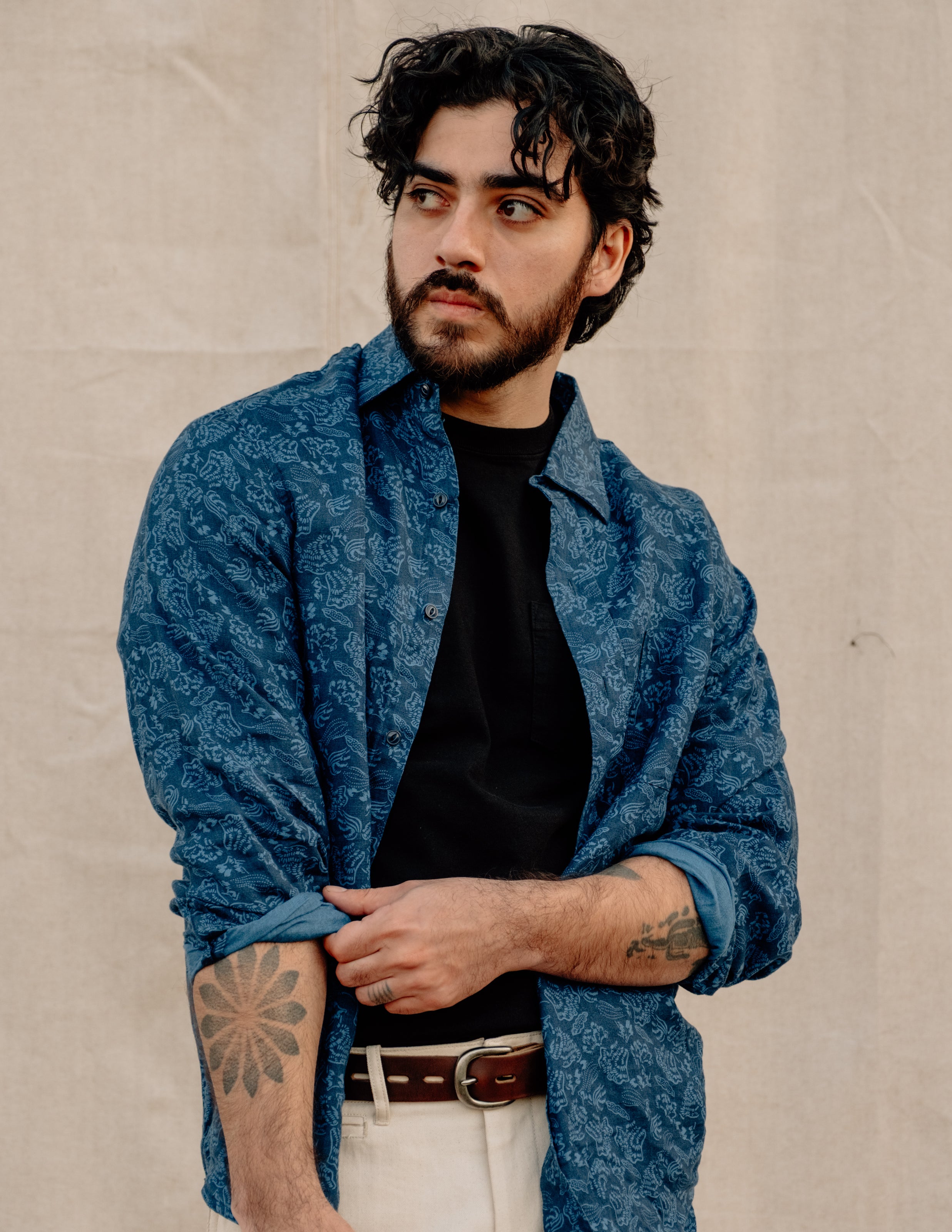 SH2517 | Floral Button Down Shirt – Schott N.Y.C.