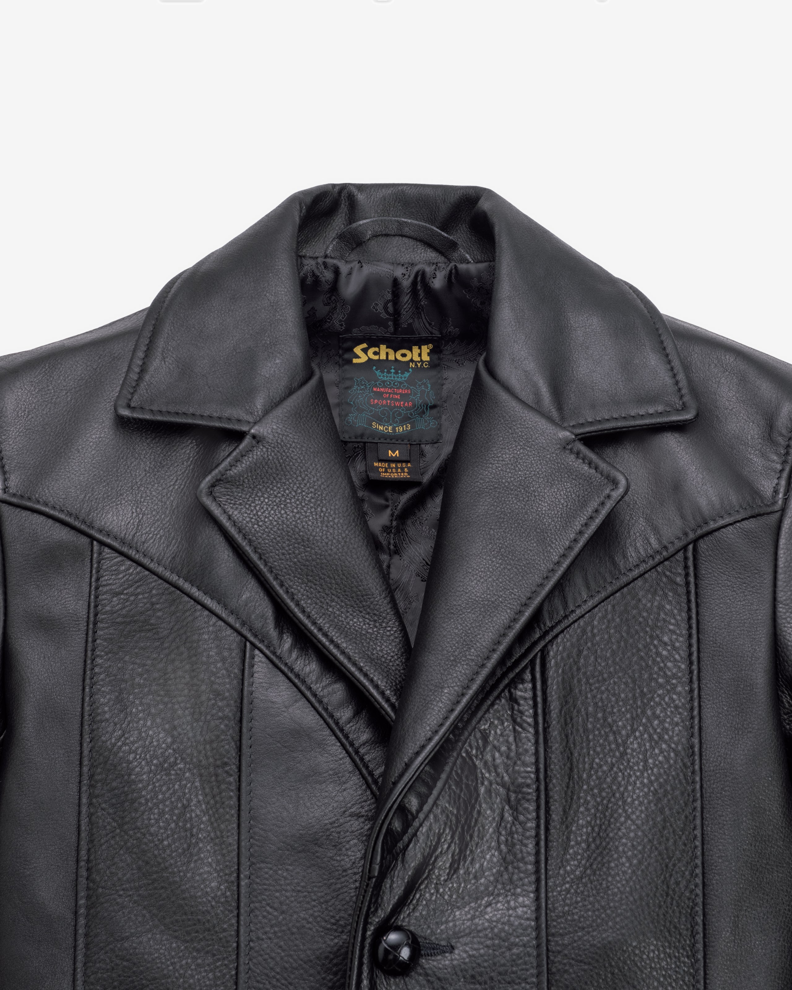 SP583 - 70's Longer Rock and Roll Jacket – Schott N.Y.C.