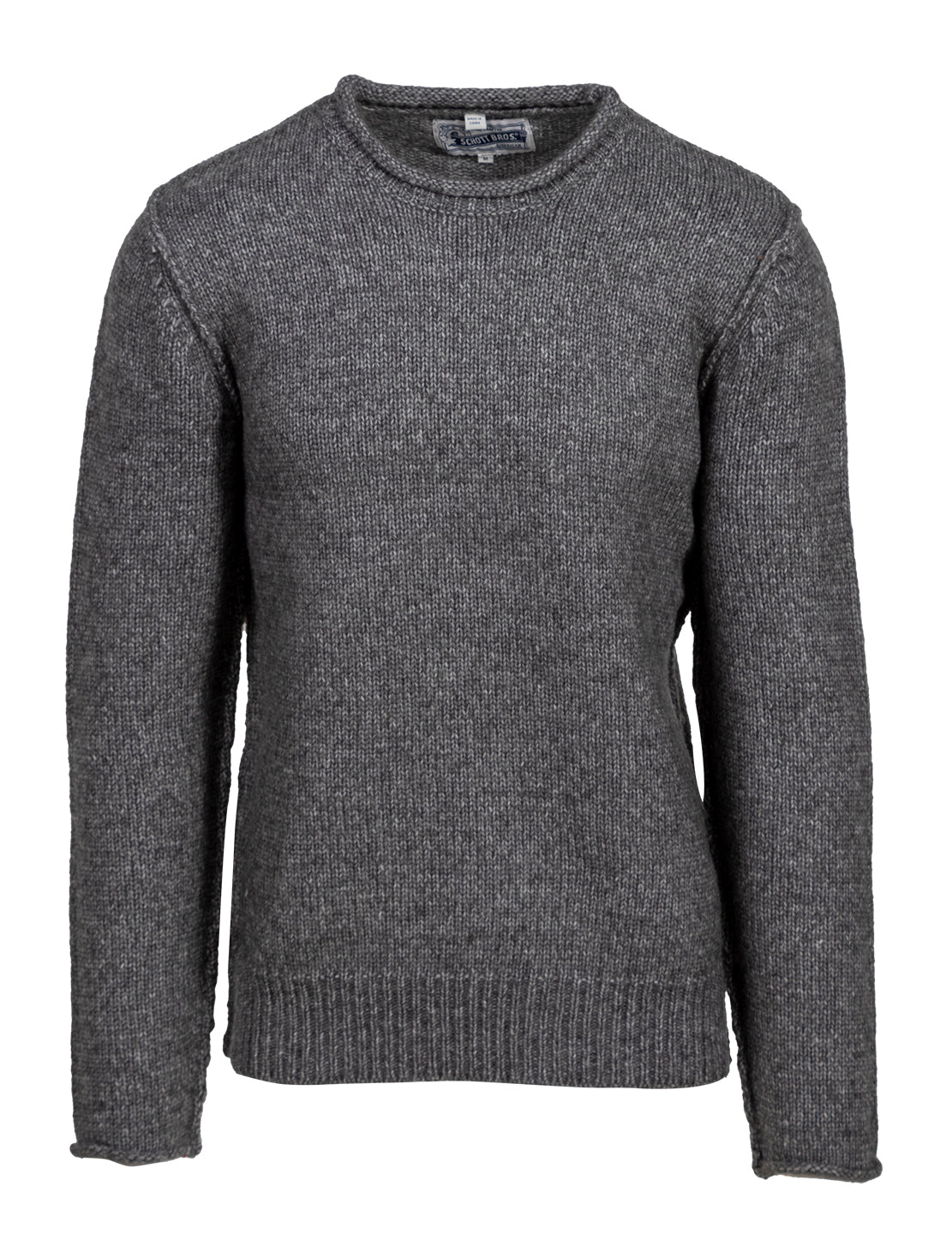 SW1932 - Men's Rolled Edge Tri Blend Sweater – Schott N.Y.C.