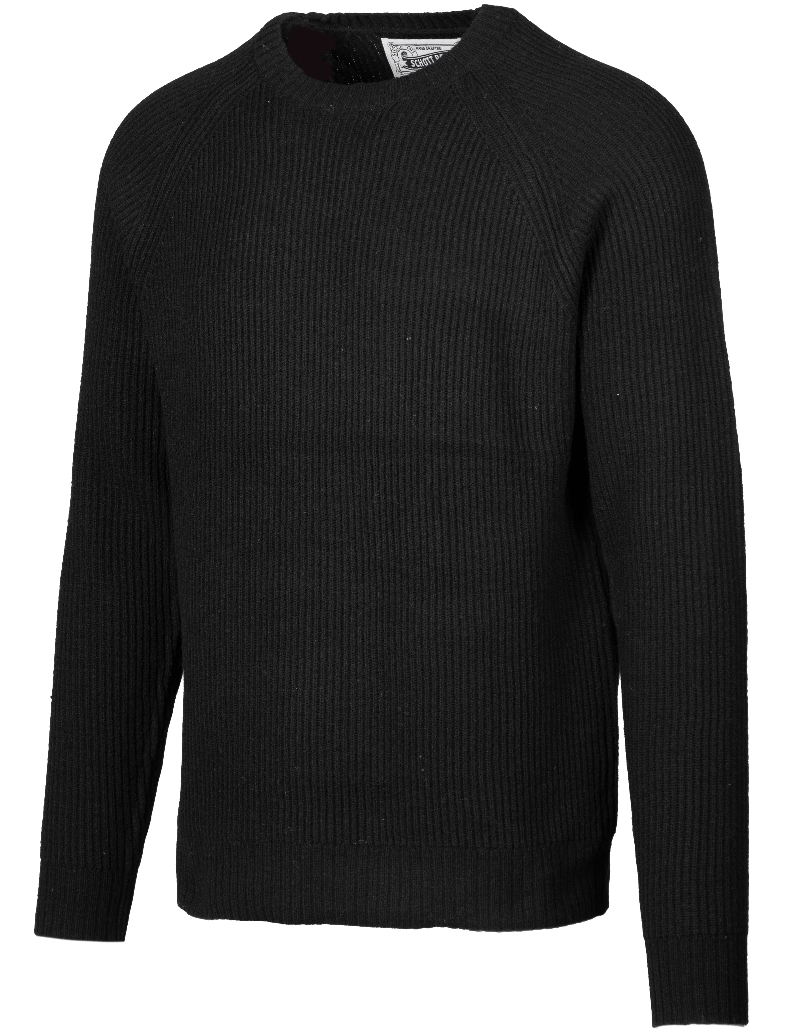 SW1936 - Ribbed Wool Crewneck Sweater – Schott N.Y.C.