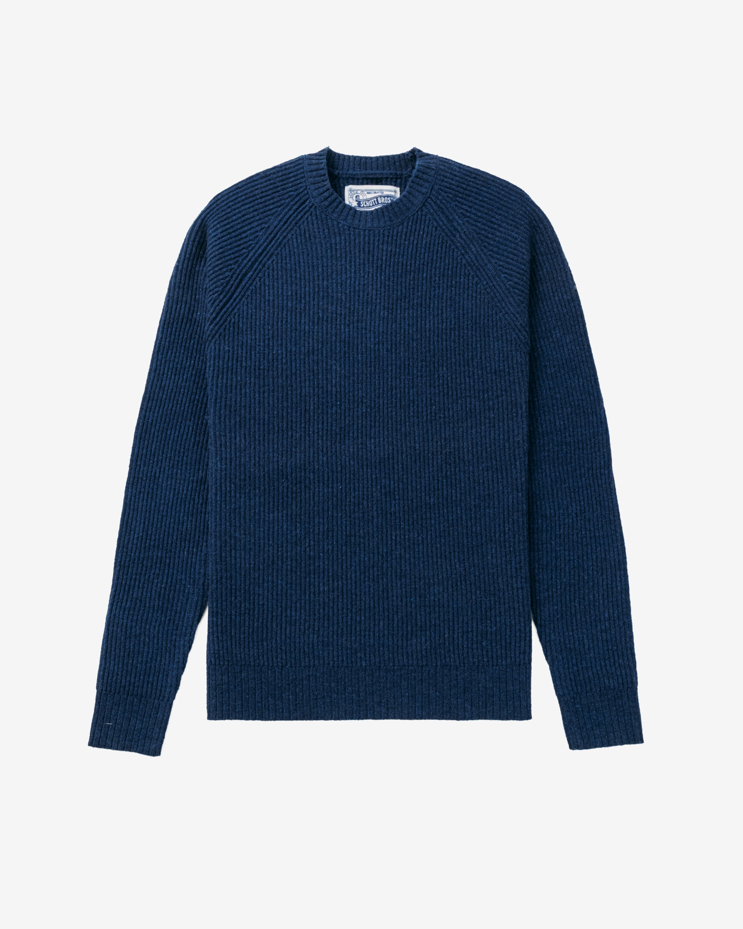 SW1936 - Ribbed Wool Crewneck Sweater – Schott N.Y.C.