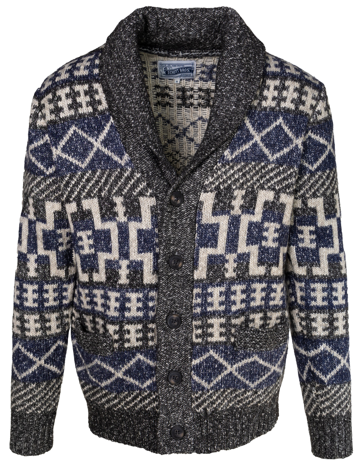 SW2238 - Heavyweight Yak Southwestern Cardigan – Schott N.Y.C