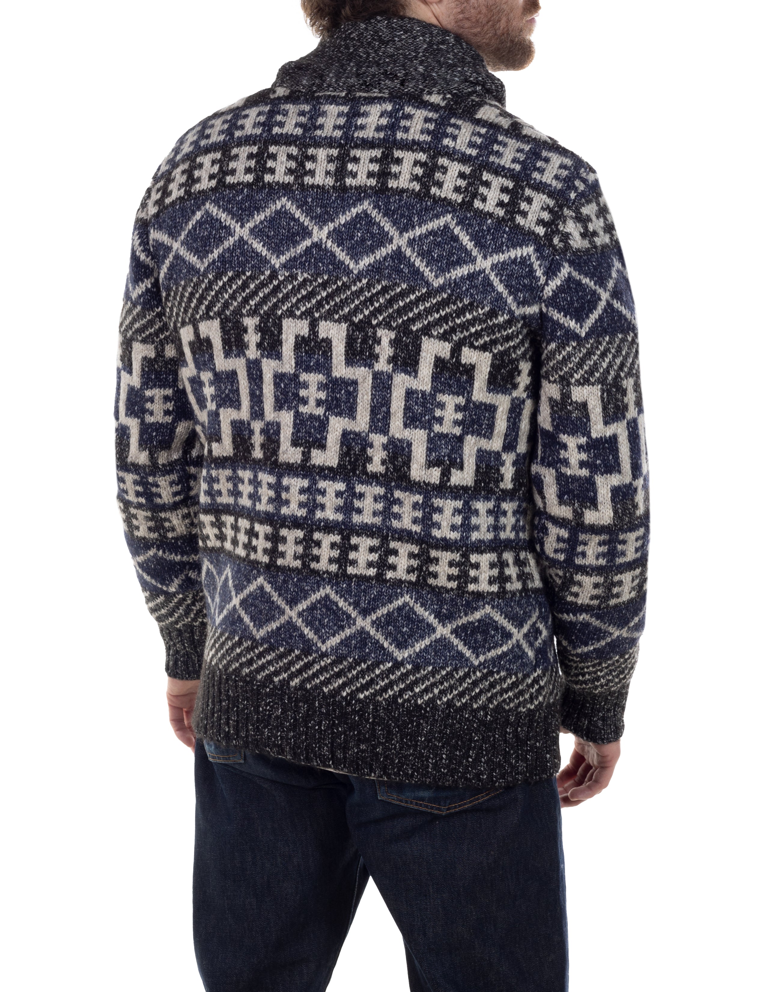 SW2238 - Heavyweight Yak Southwestern Cardigan – Schott N.Y.C.