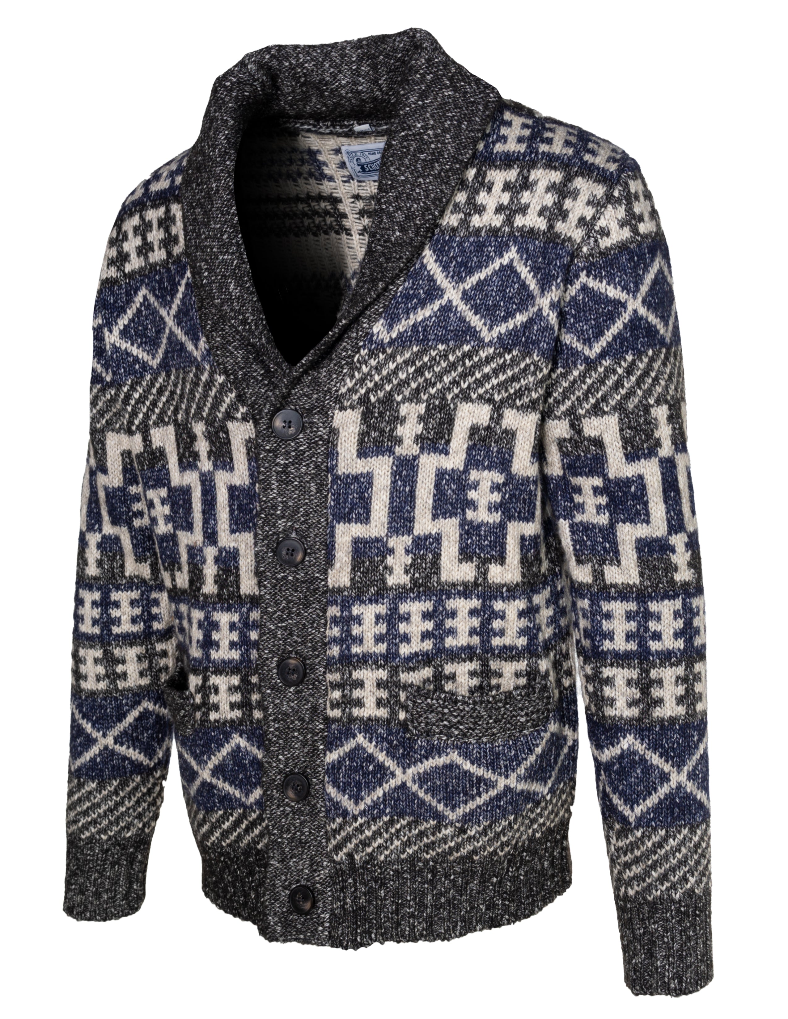 SW2238 - Heavyweight Yak Southwestern Cardigan – Schott N.Y.C.