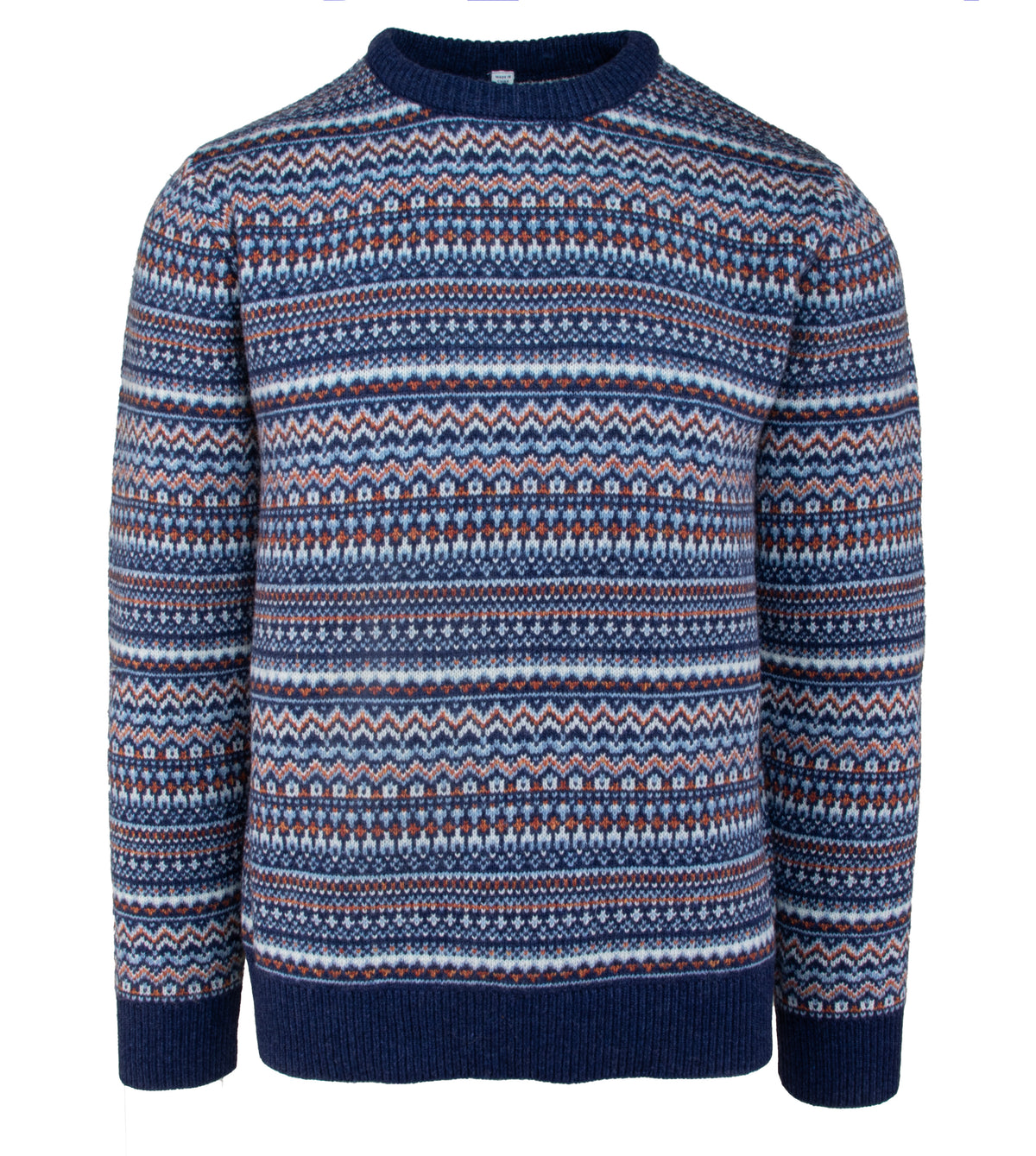 SW2460 - Fairisle Crewneck Sweater – Schott N.Y.C