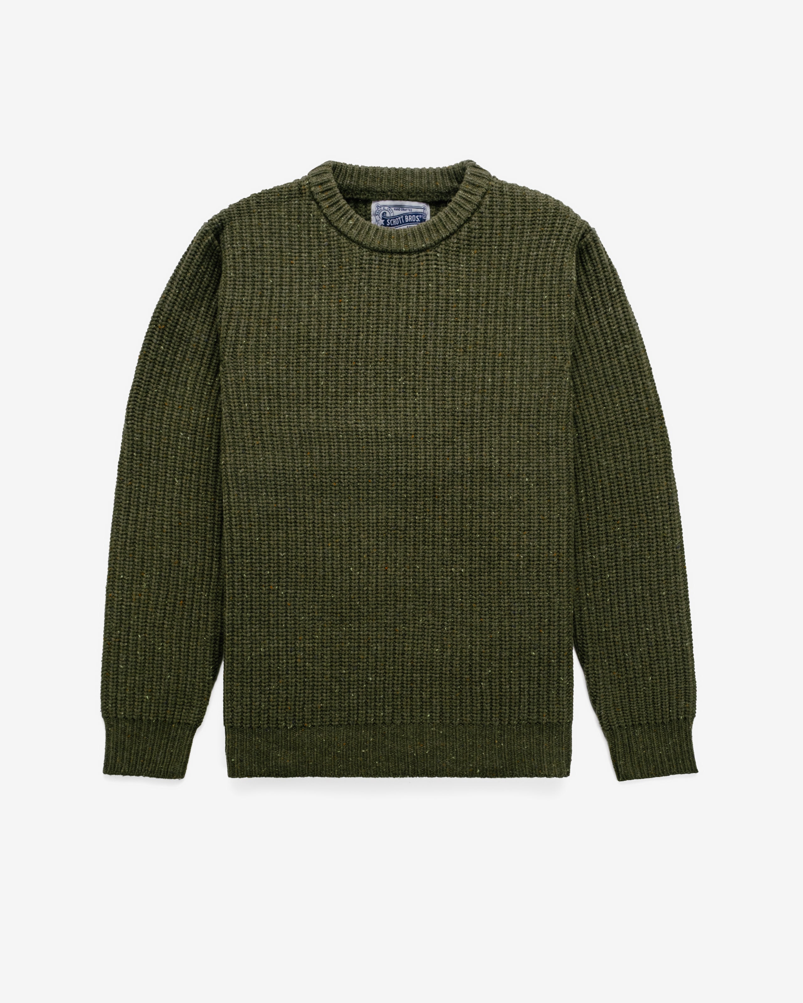 SW2554 - Wool Blend Donegal Sweater – Schott N.Y.C.