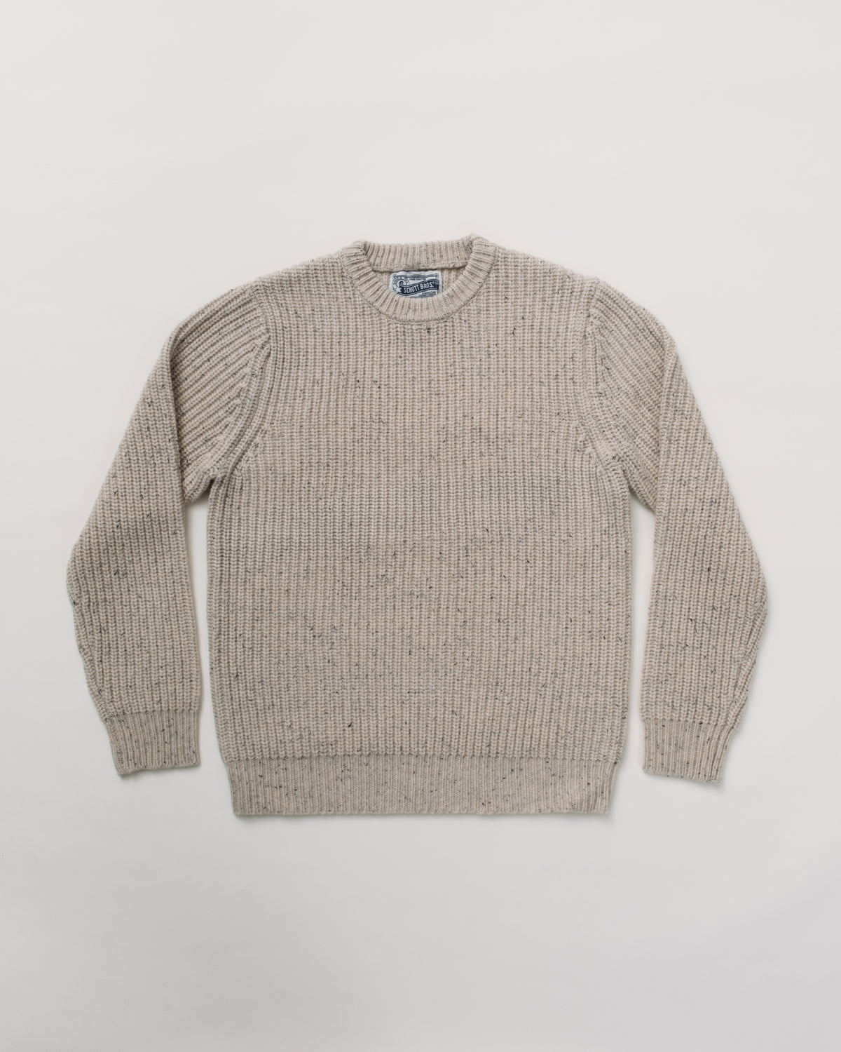 SW2554 - Wool Blend Donegal Sweater – Schott N.Y.C