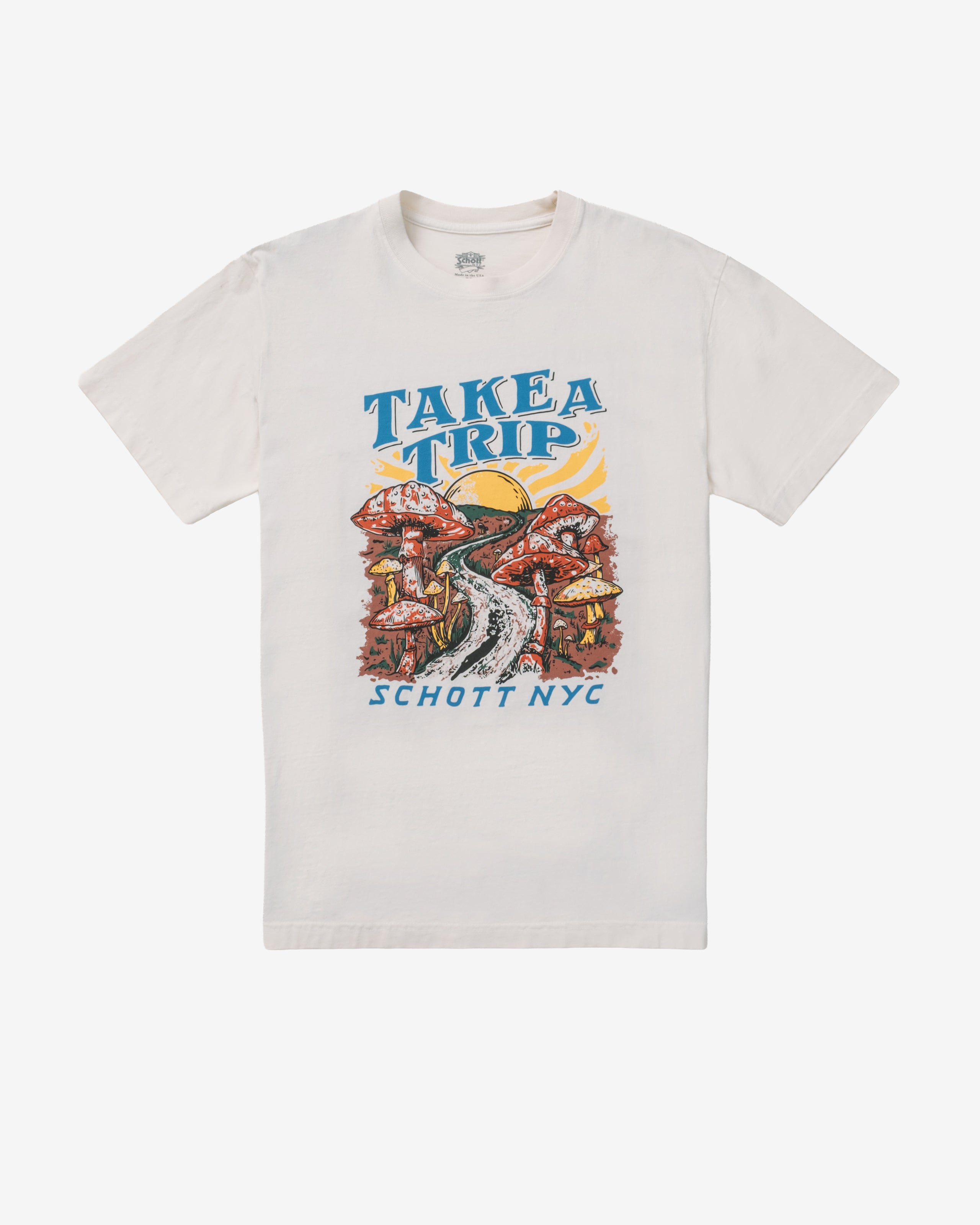 TTRIP - Heavyweight Tee with Trip Graphic – Schott N.Y.C.